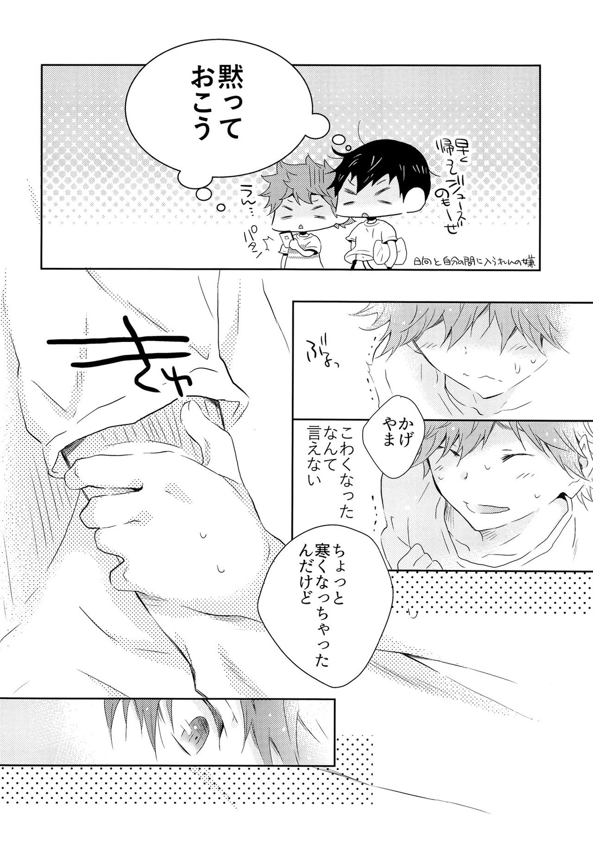 期間限定同棲生活【ハイキュー!!/影日】 page 15
