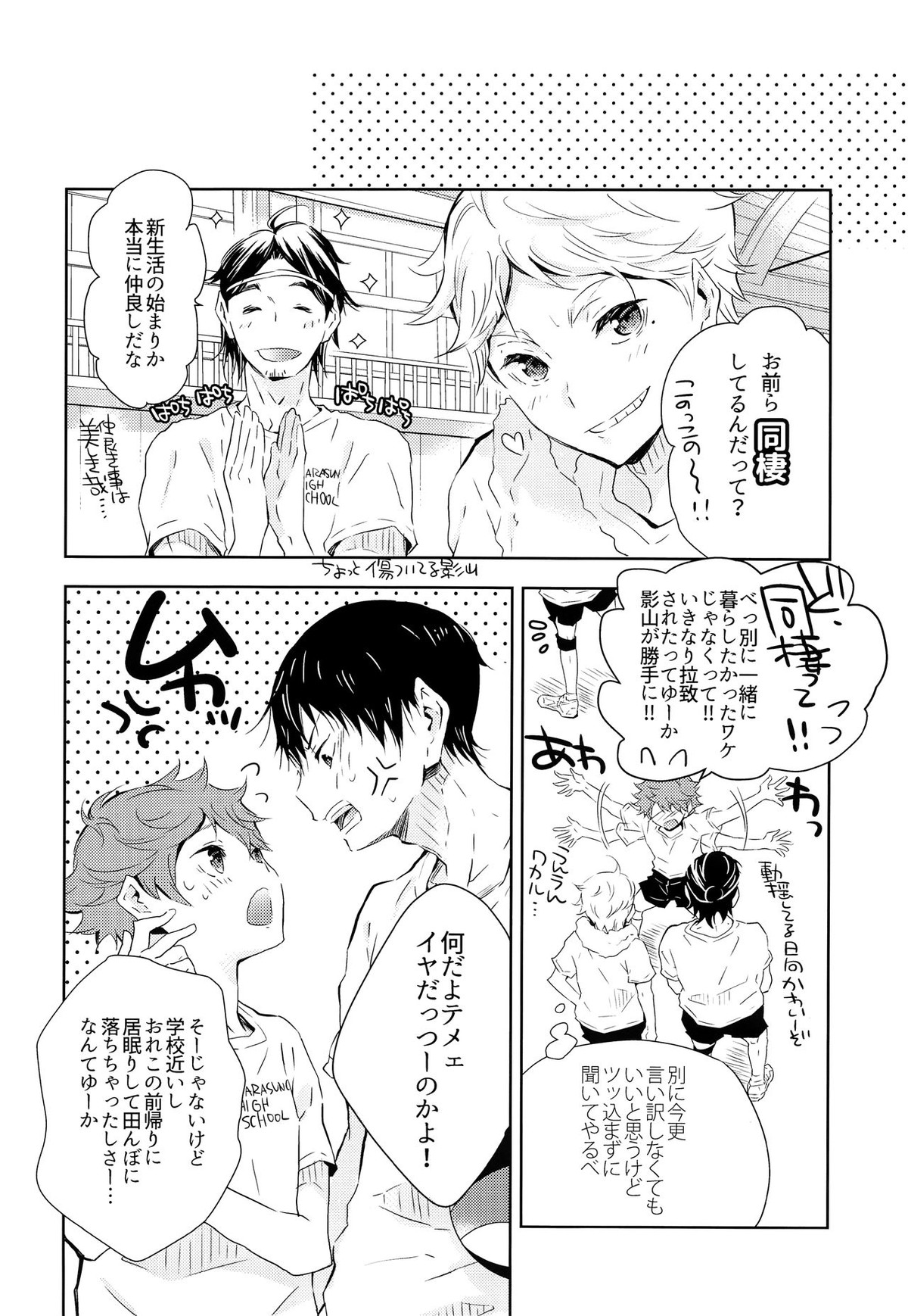 期間限定同棲生活【ハイキュー!!/影日】 page 23