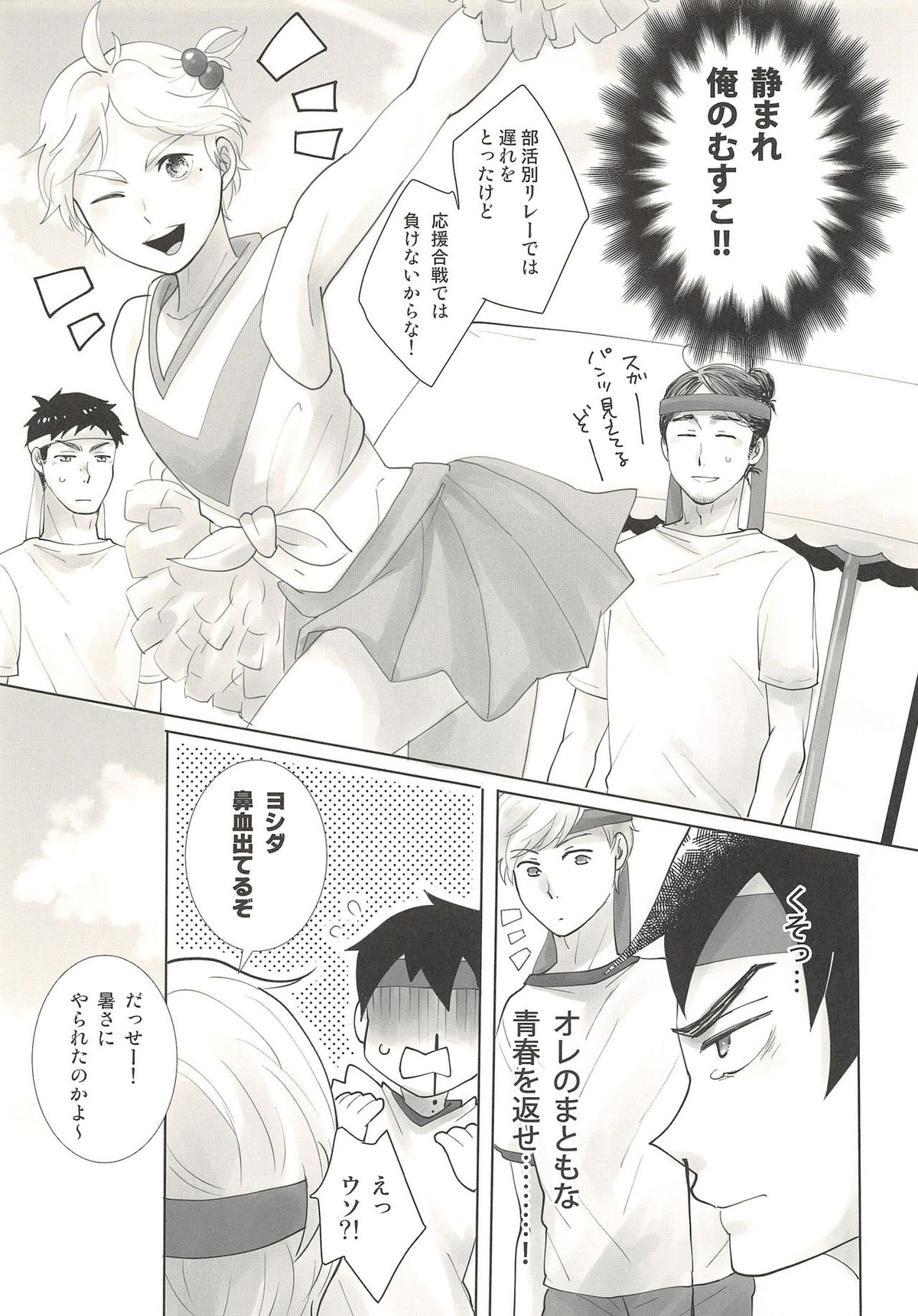 サッカー部のヨシダくん【ハイキュー!!/大菅】 page 14