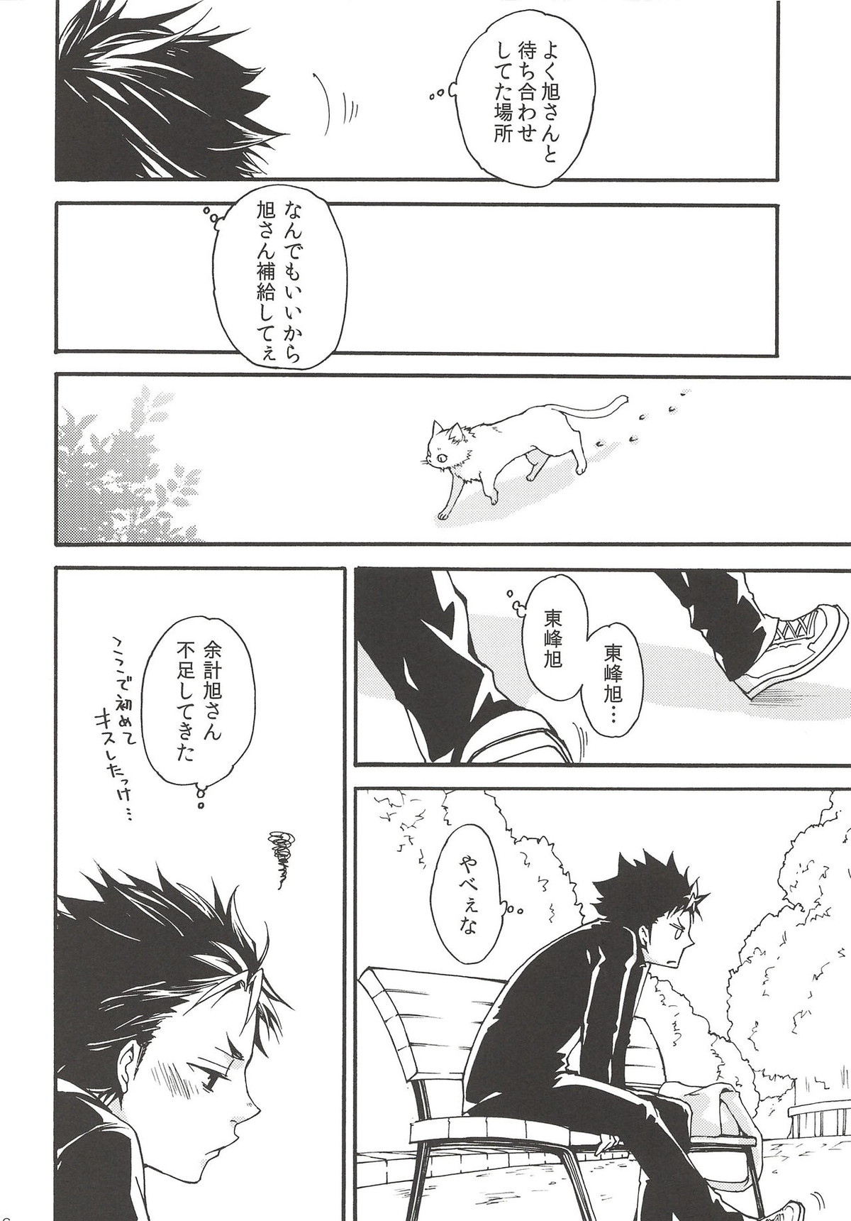 落陽の消失 前編【ハイキュー!!/旭西】 page 15