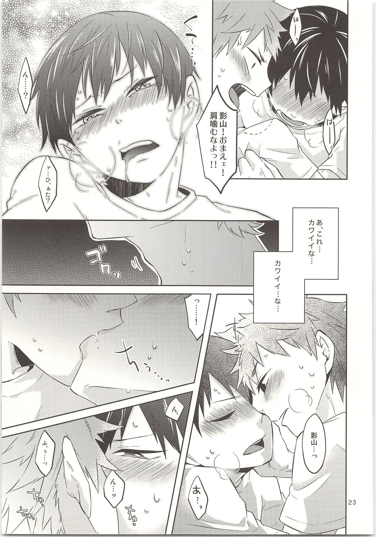 ドキドキ【ハイキュー!!/日影】 page 24