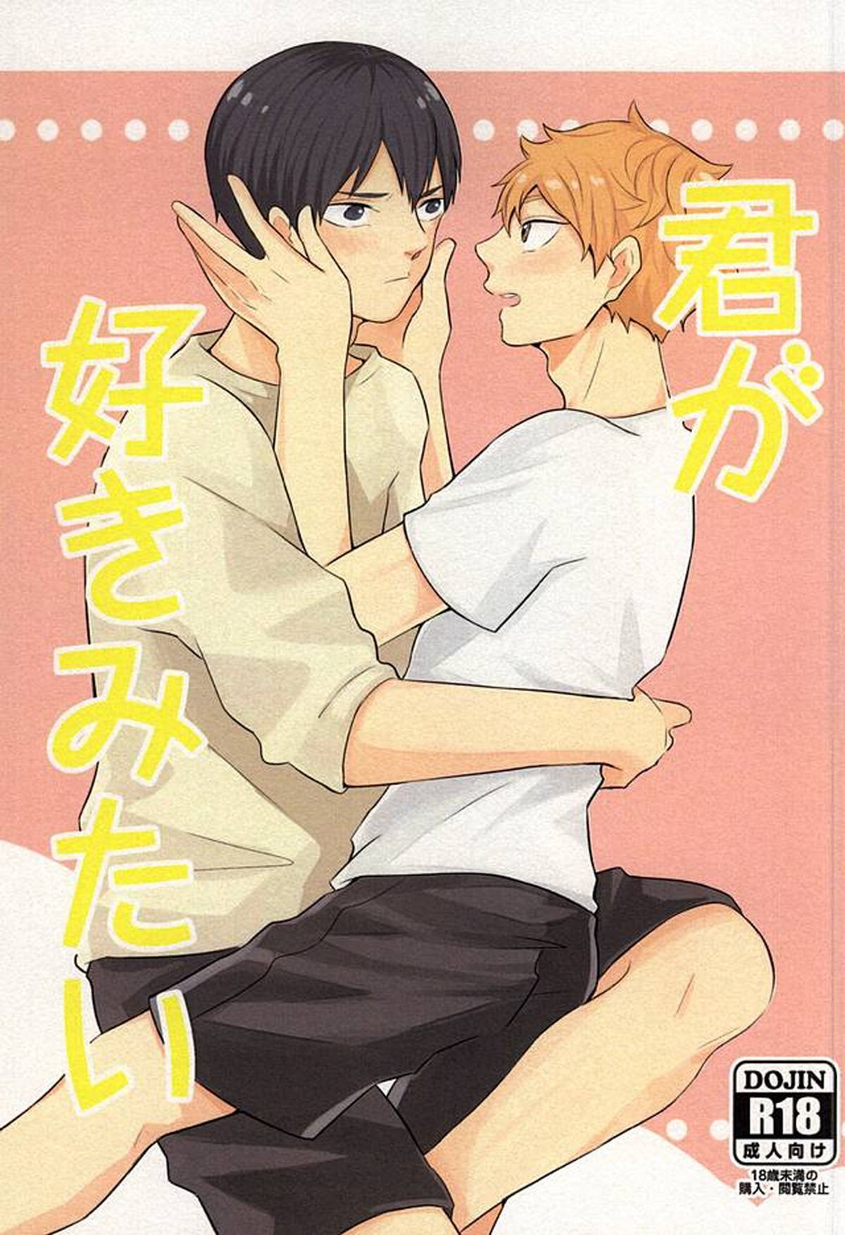 Recommended BL manga "君が好きみたい【ハイキュー!!/影日】" cover image
