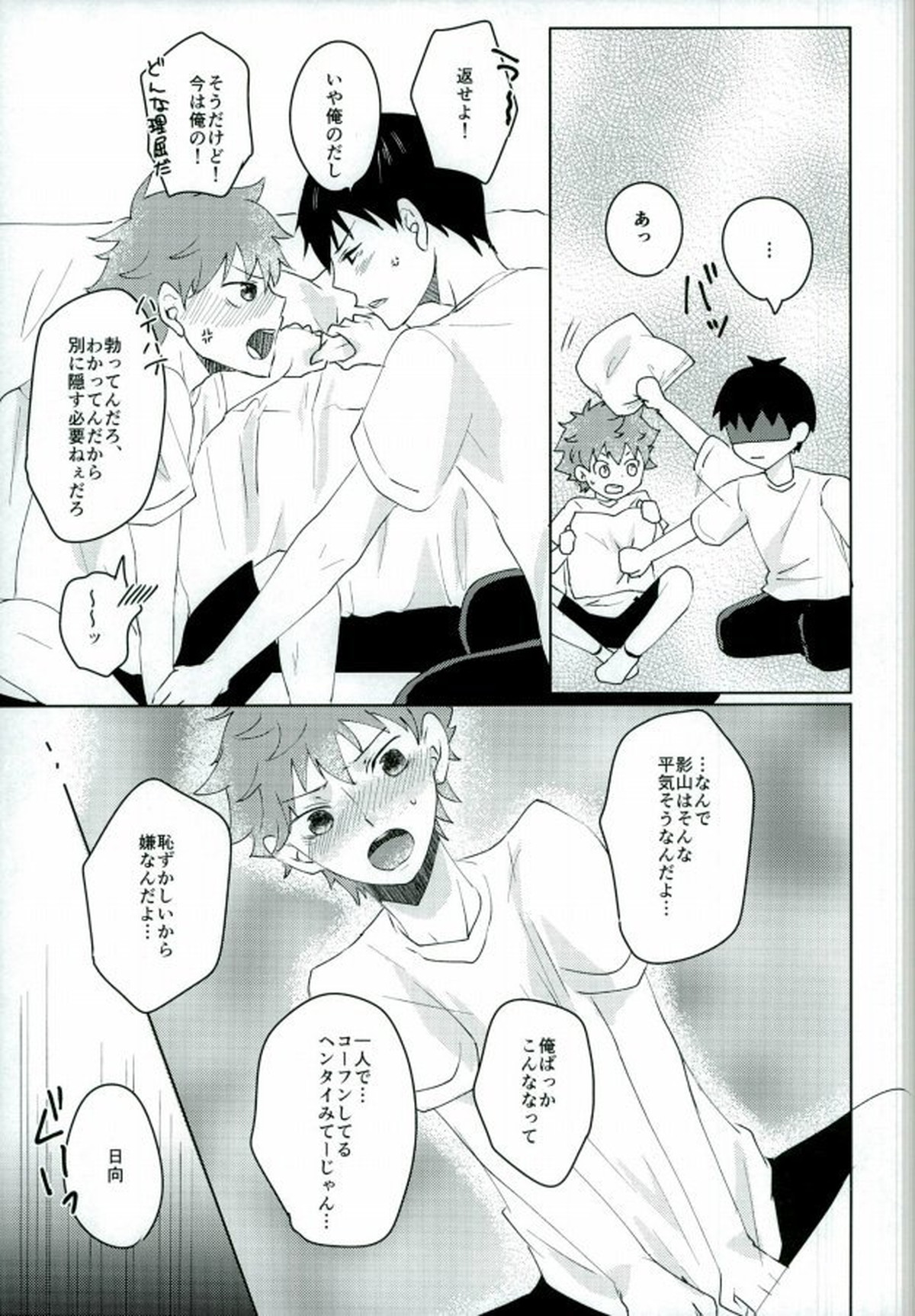 情欲のボーダーライン【ハイキュー!!/影日】 page 12
