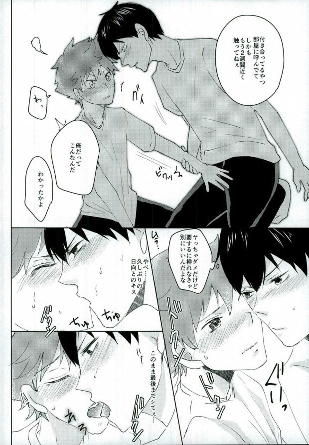 情欲のボーダーライン【ハイキュー!!/影日】 page 13