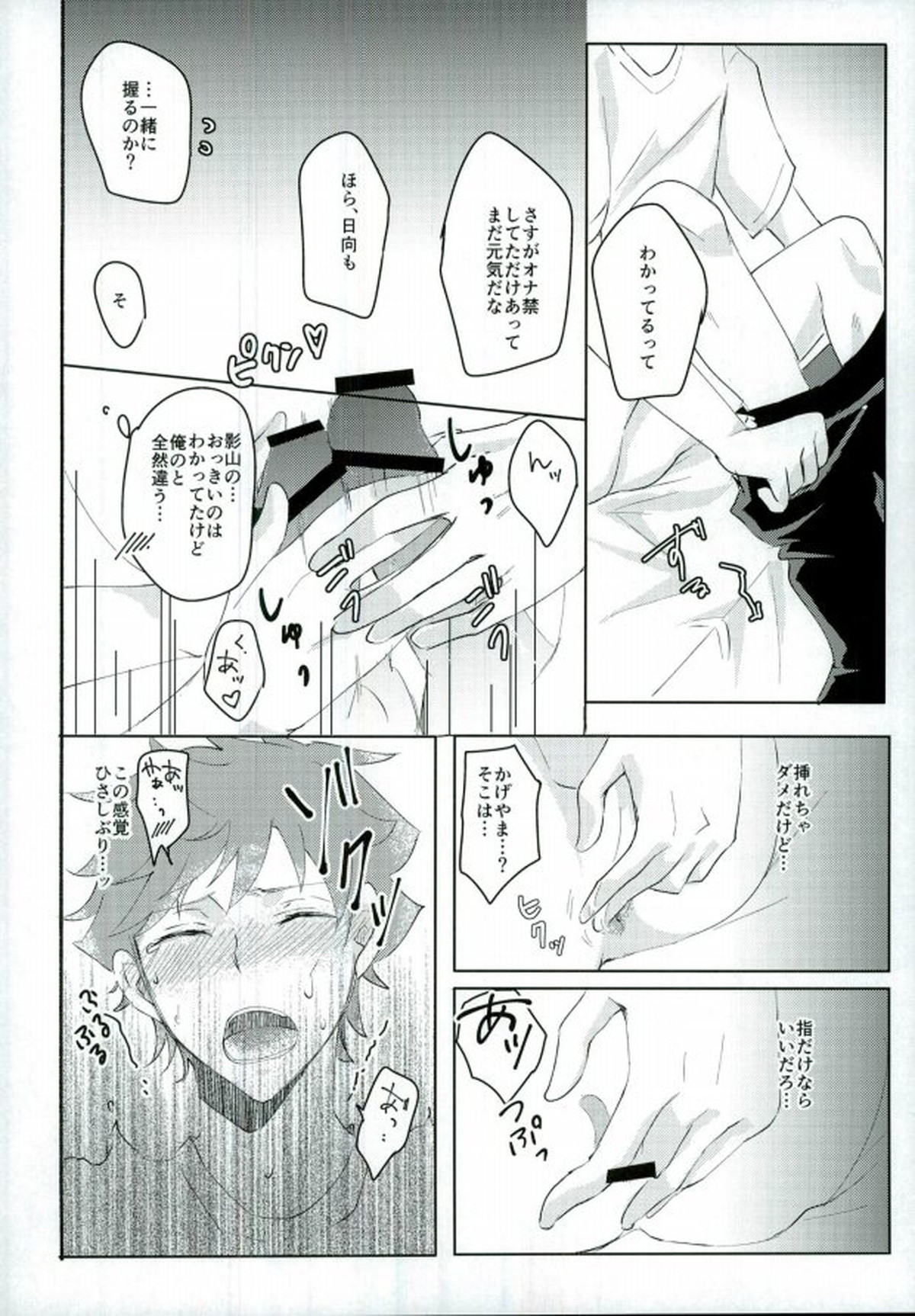 情欲のボーダーライン【ハイキュー!!/影日】 page 17