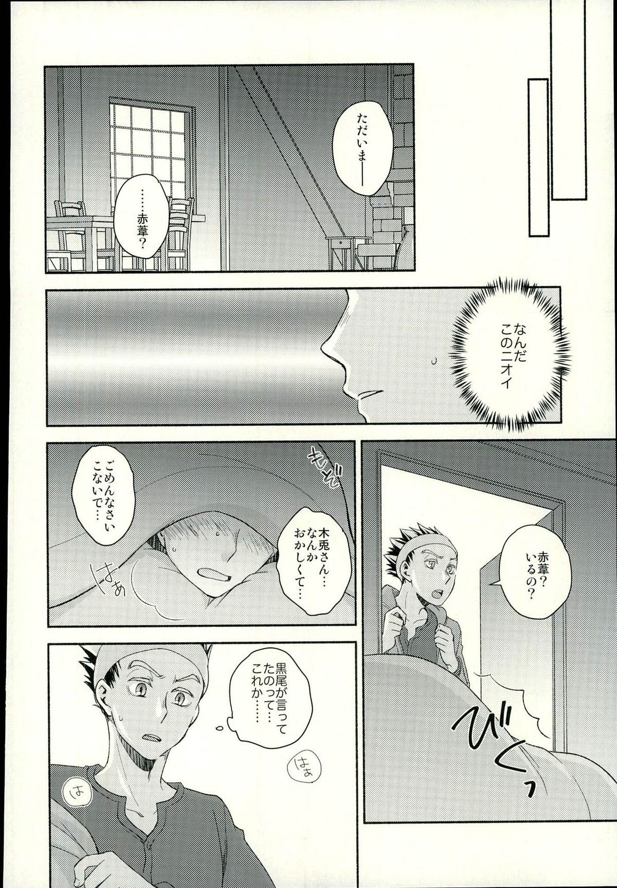 咲き誇るきせつ【ハイキュー!!/兎赤】 page 23