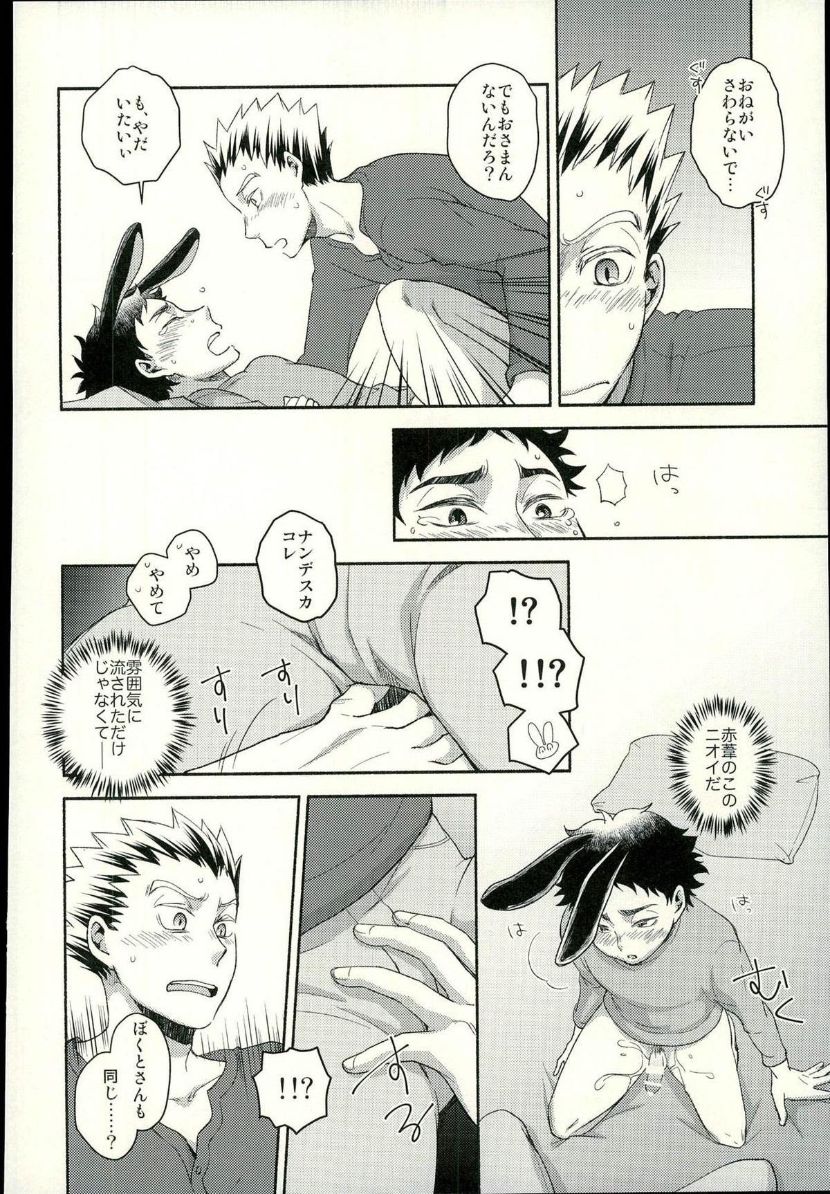 咲き誇るきせつ【ハイキュー!!/兎赤】 page 25