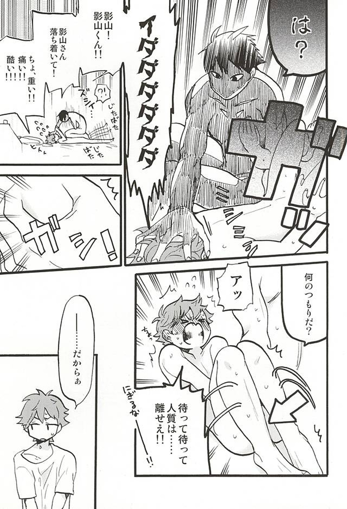お好きな方だけお楽しみ下さい【ハイキュー!!/影日】 page 17