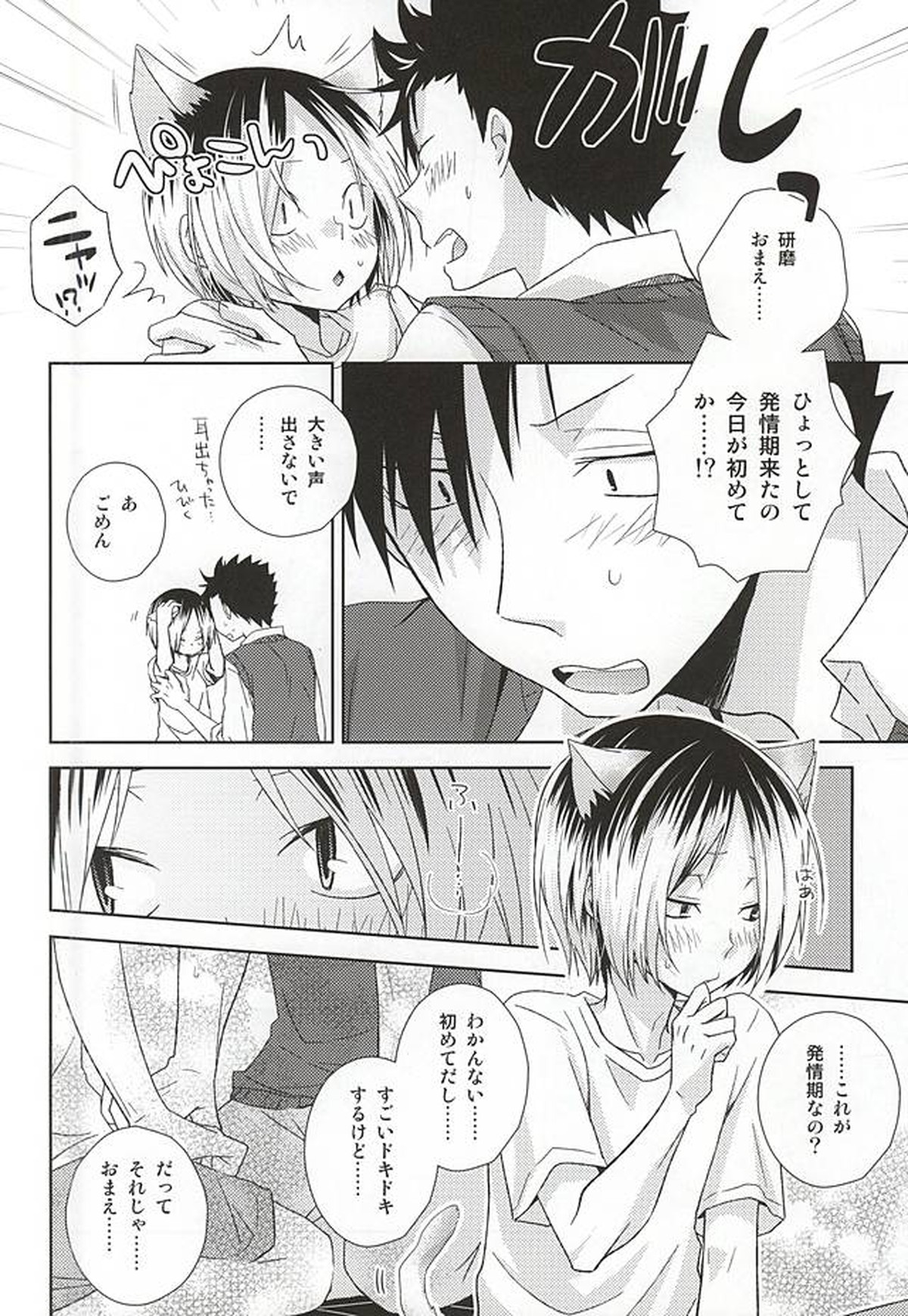 猫男一族の交尾レポート【ハイキュー!!/黒弧】 page 23