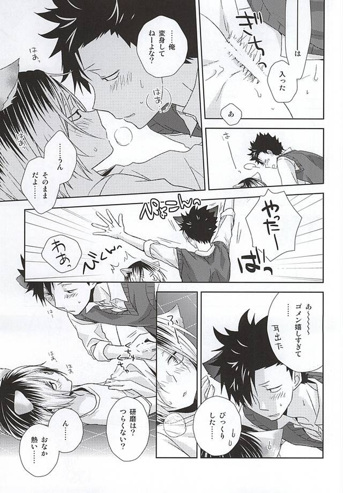 猫男一族の交尾レポート【ハイキュー!!/黒弧】 page 34