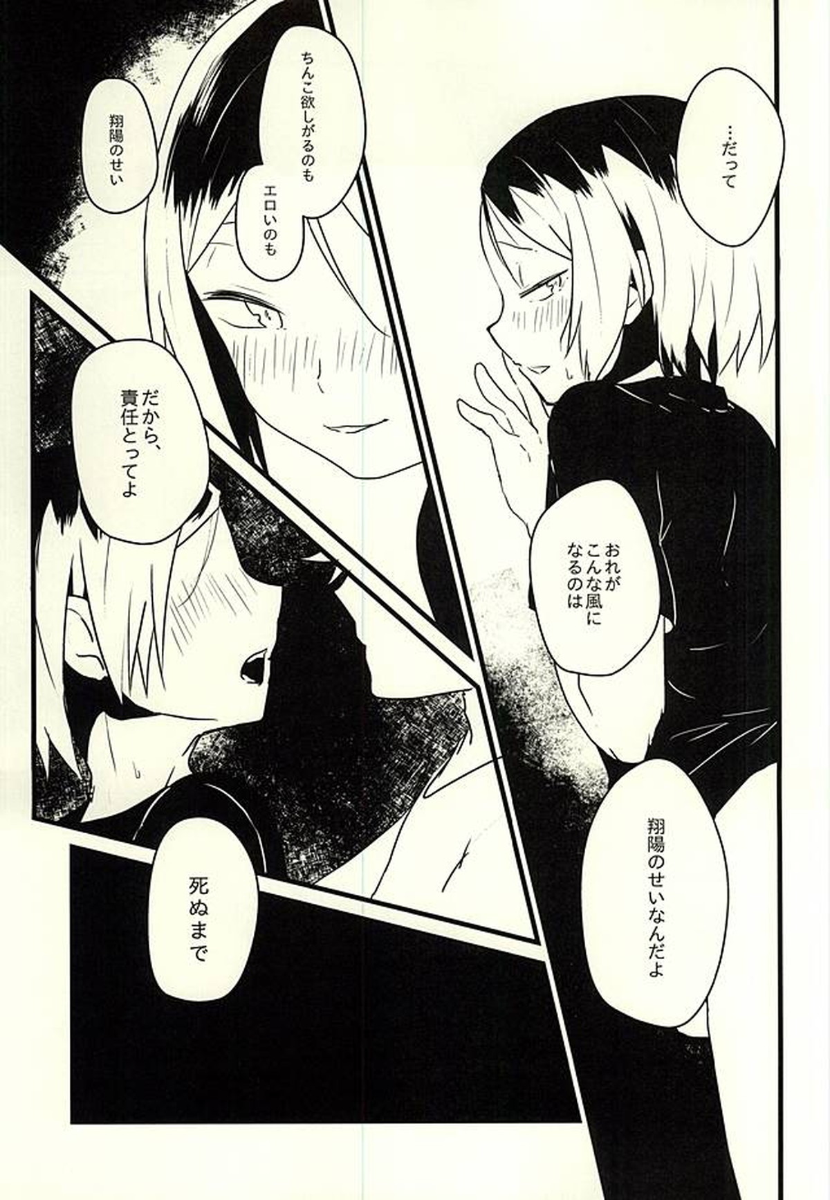 脳と囮のフュネラルマーチ【ハイキュー!!/日研】 page 12
