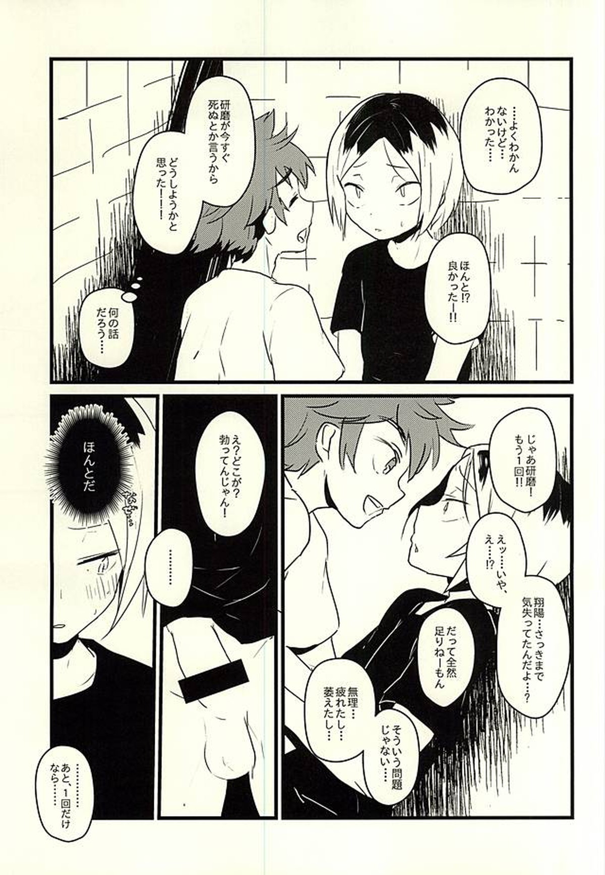 脳と囮のフュネラルマーチ【ハイキュー!!/日研】 page 22