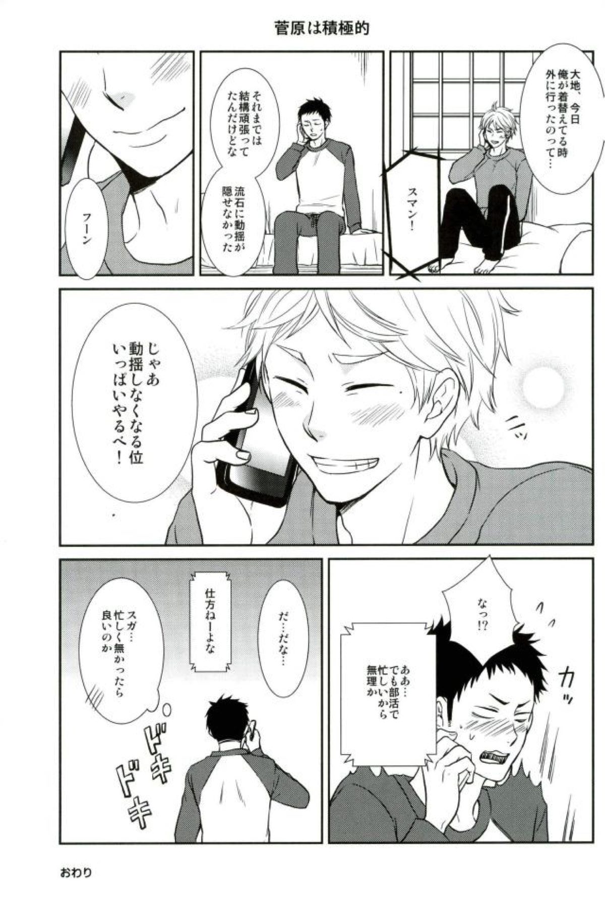 夢をみていた【ハイキュー!!/大菅】 page 14