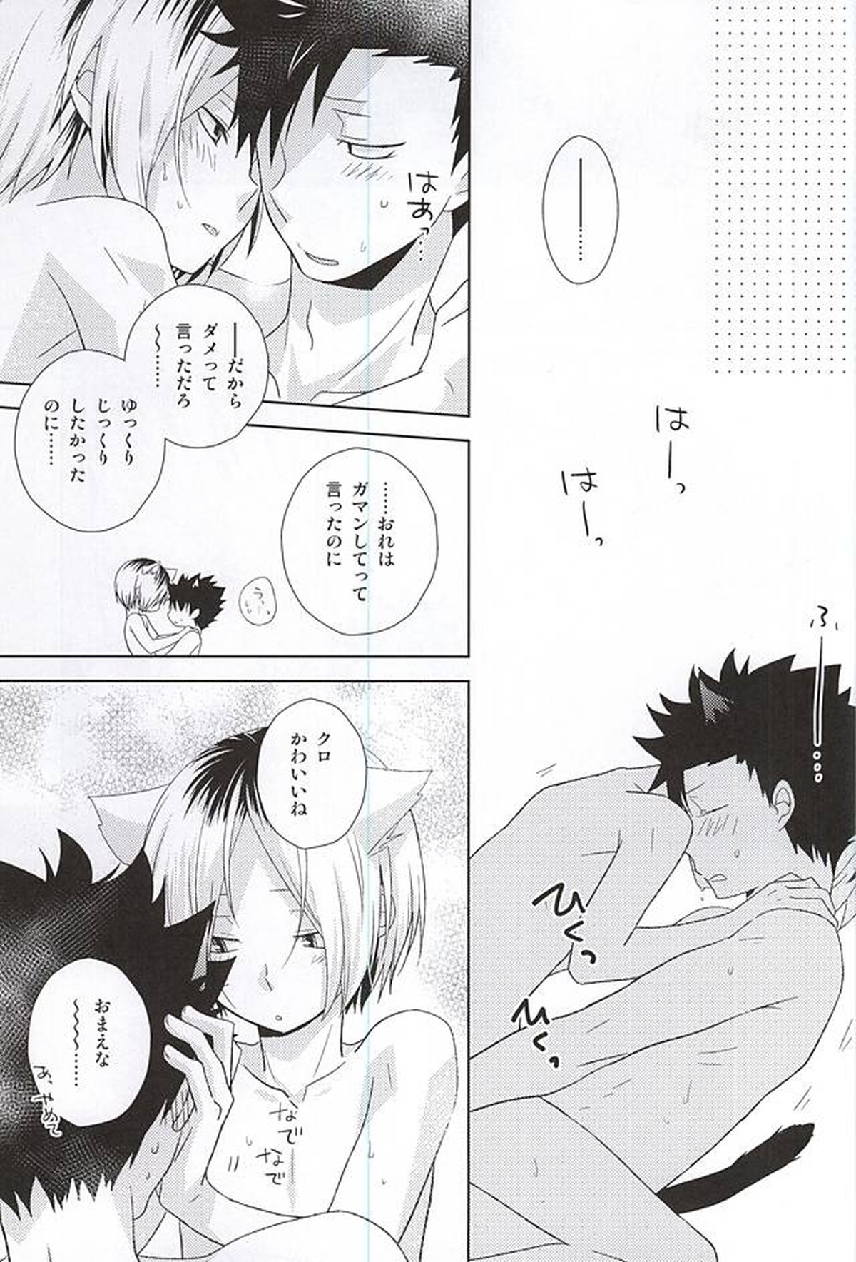 月イチ大感謝毛繕いデー【ハイキュー!!/黒弧】 page 18