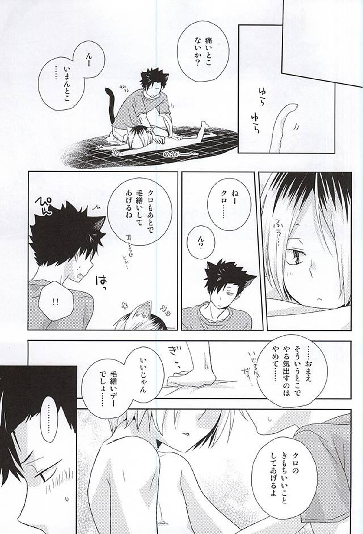 月イチ大感謝毛繕いデー【ハイキュー!!/黒弧】 page 20