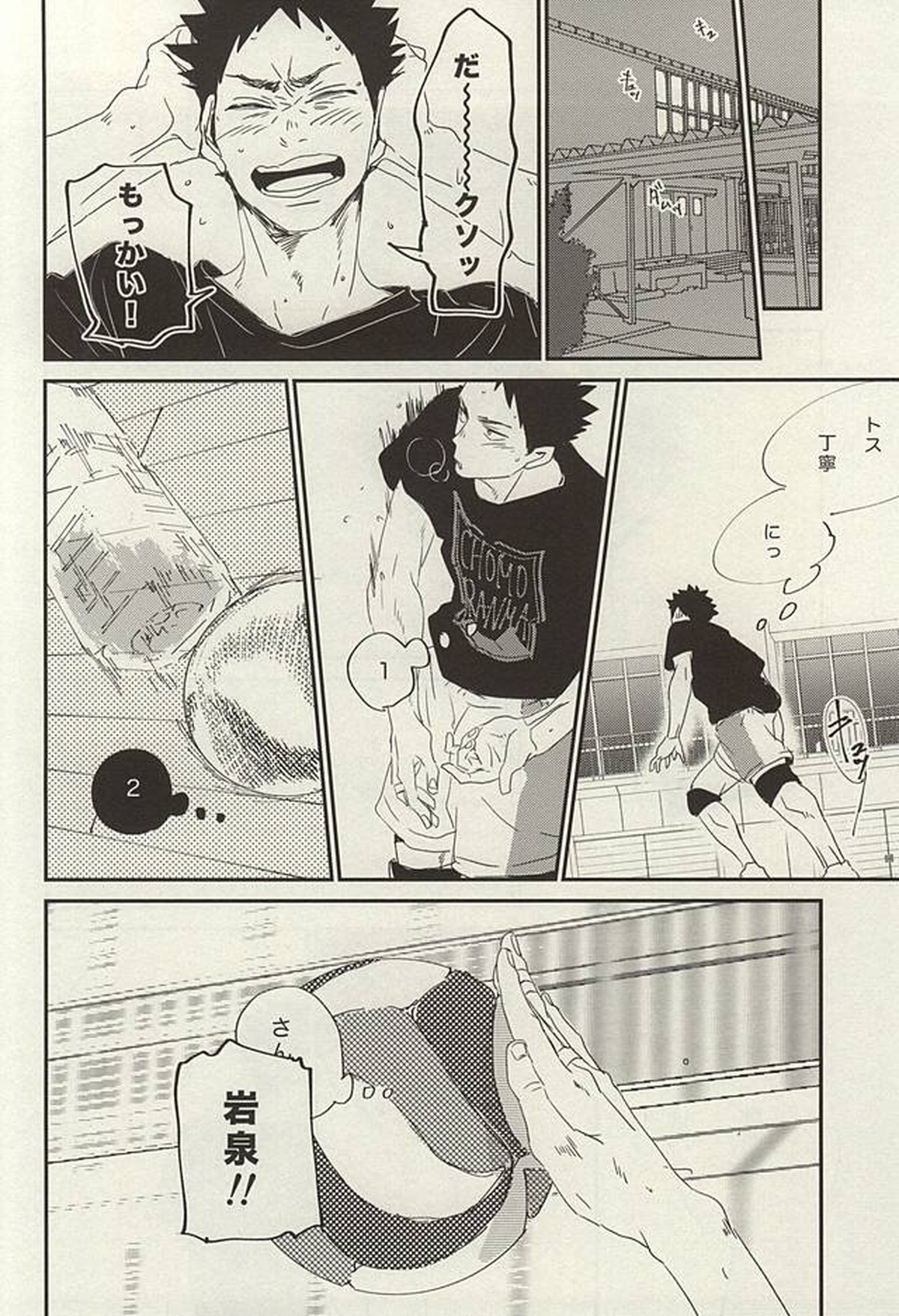 野生、千里を駆ける【ハイキュー!!/及岩】 page 13