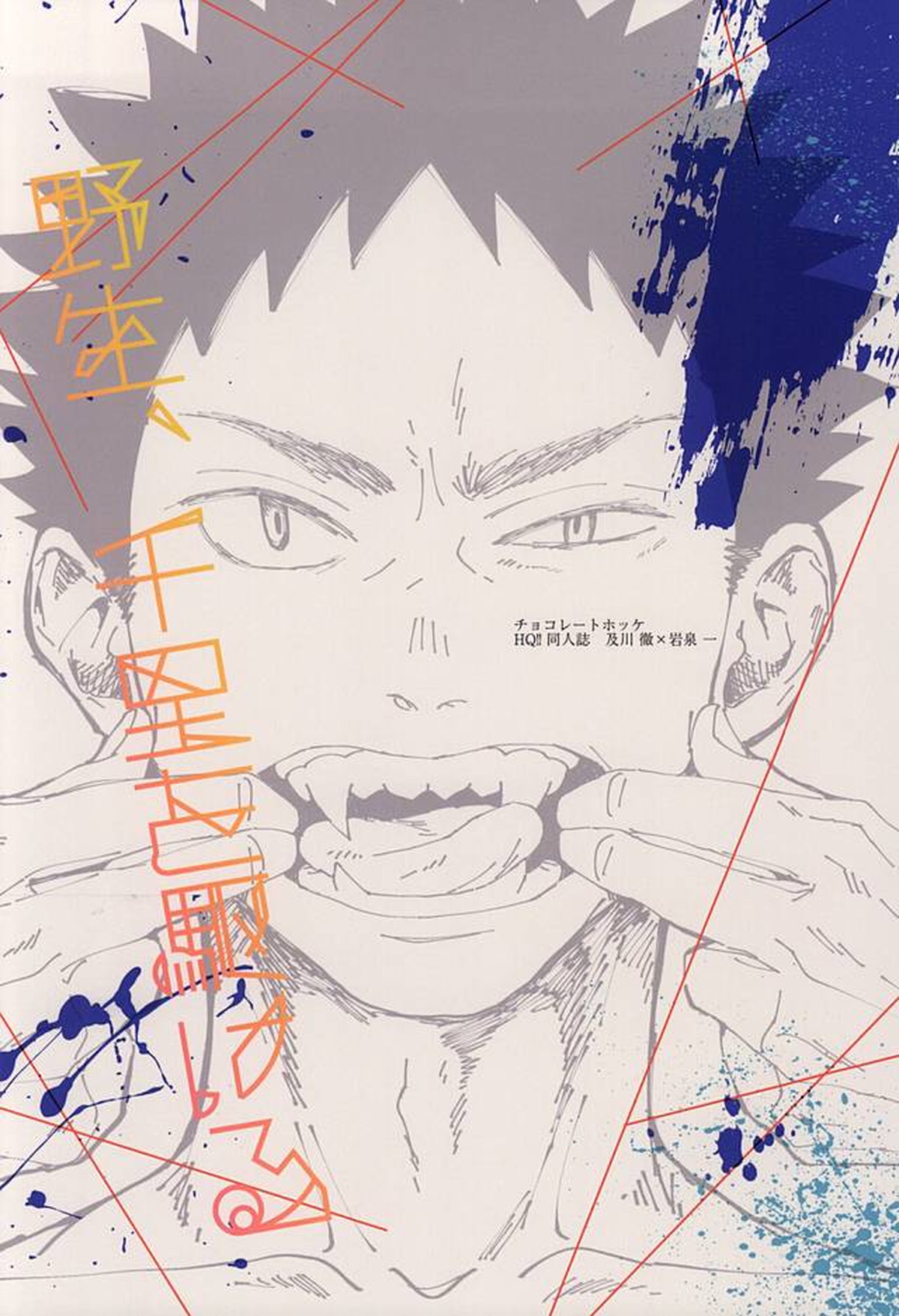 野生、千里を駆ける【ハイキュー!!/及岩】 page 55