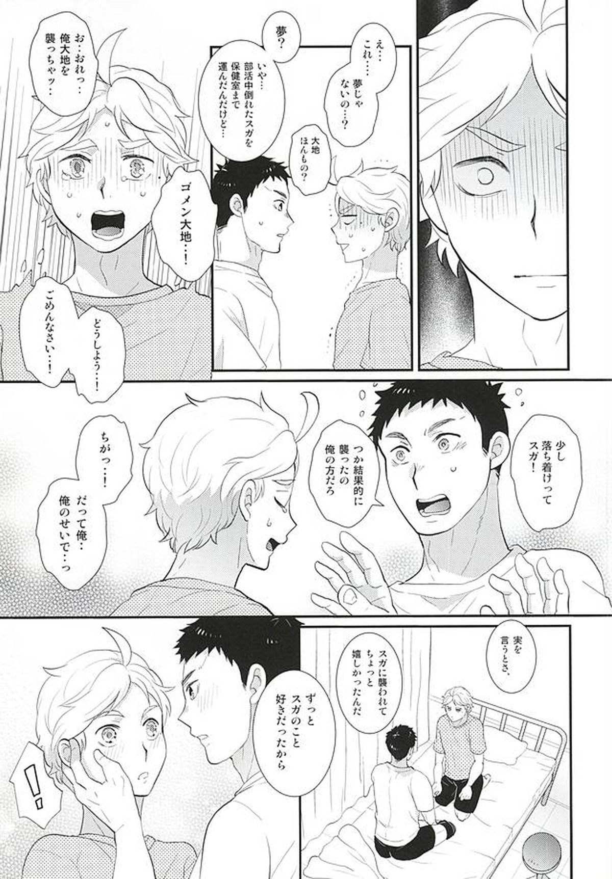 妄想既成事実【ハイキュー!!/大菅】 page 16