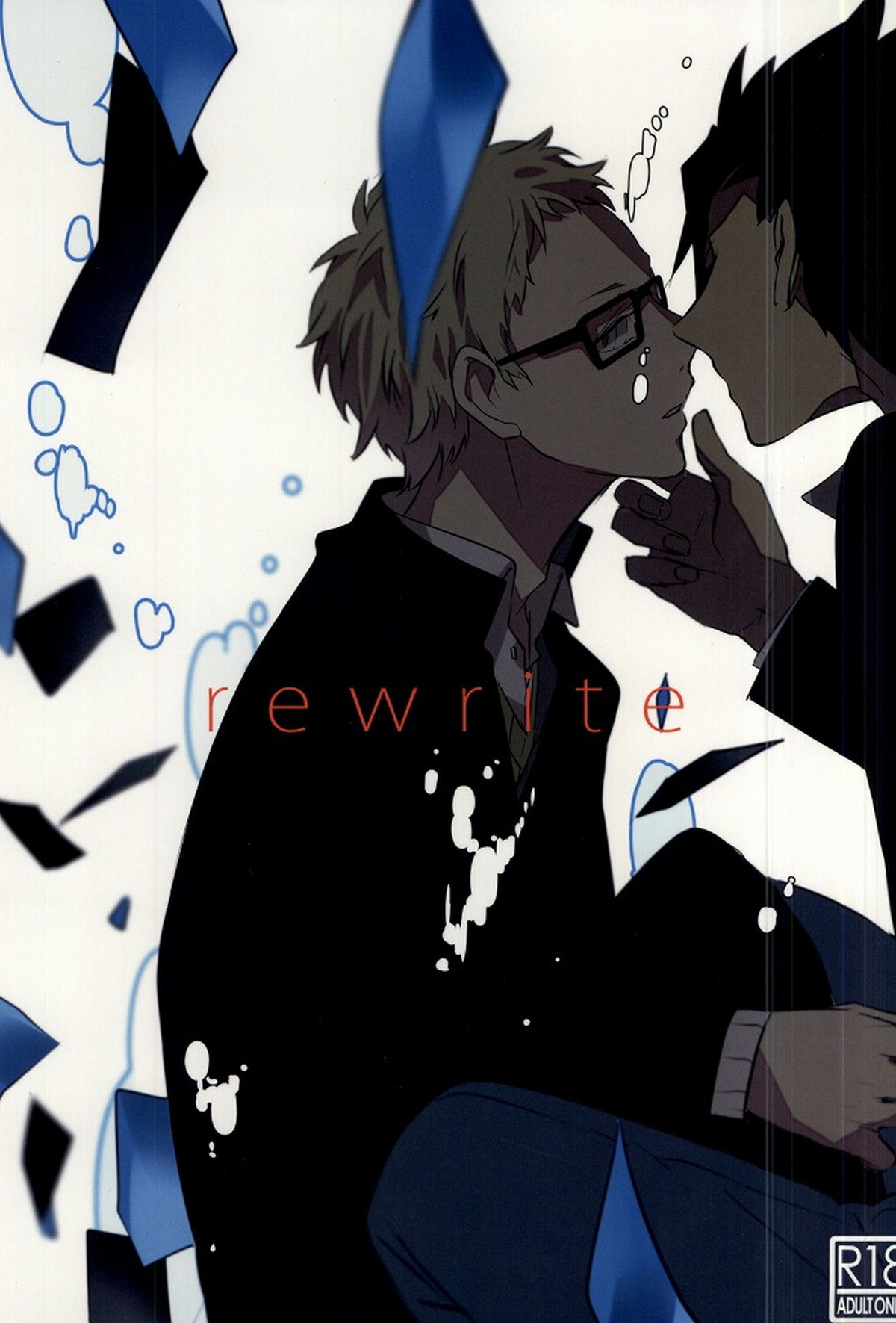 Recommended BL manga "Rewrite【ハイキュー!!/クロ月】" cover image
