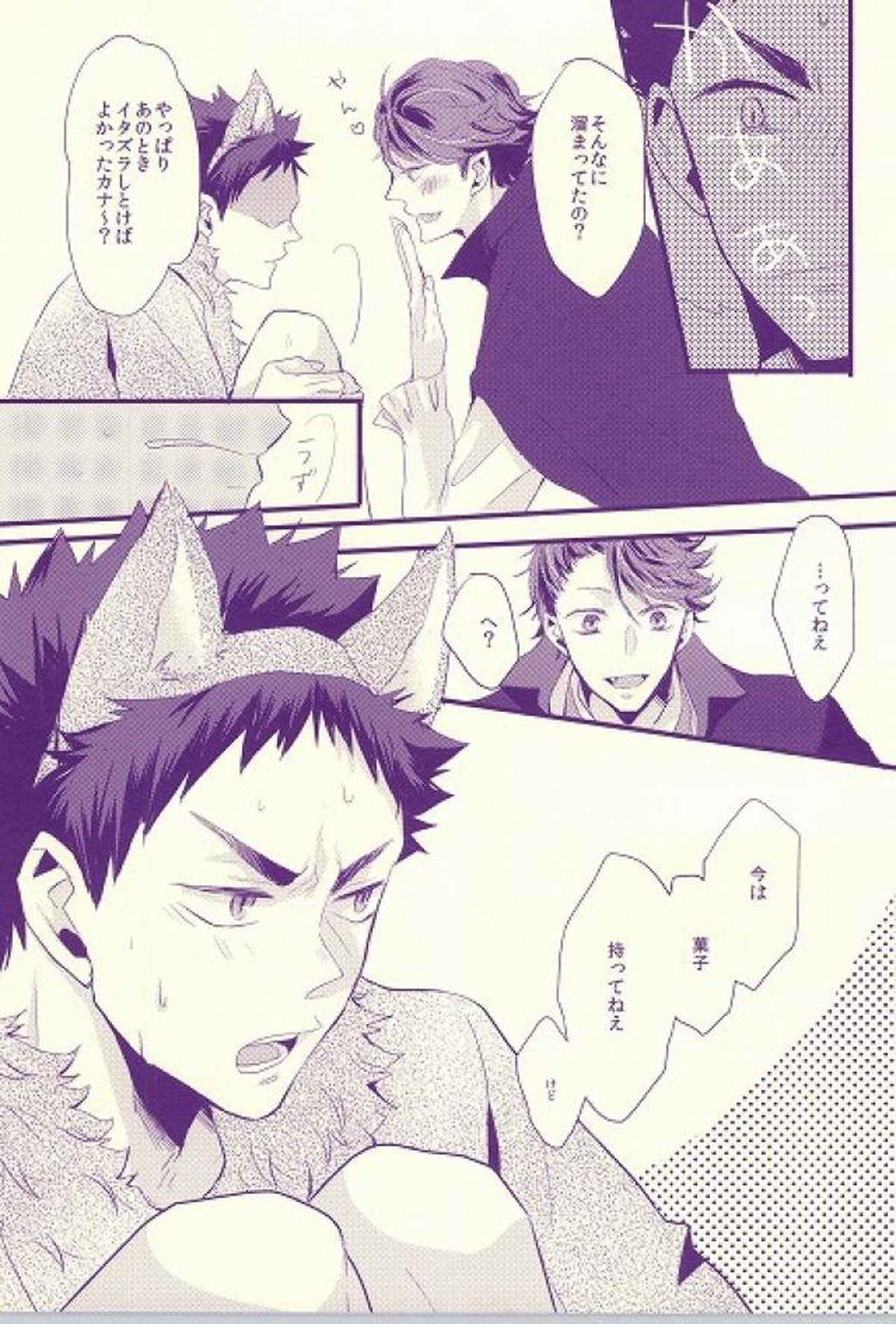 オオカミ彼氏【ハイキュー!!/及岩】 page 19