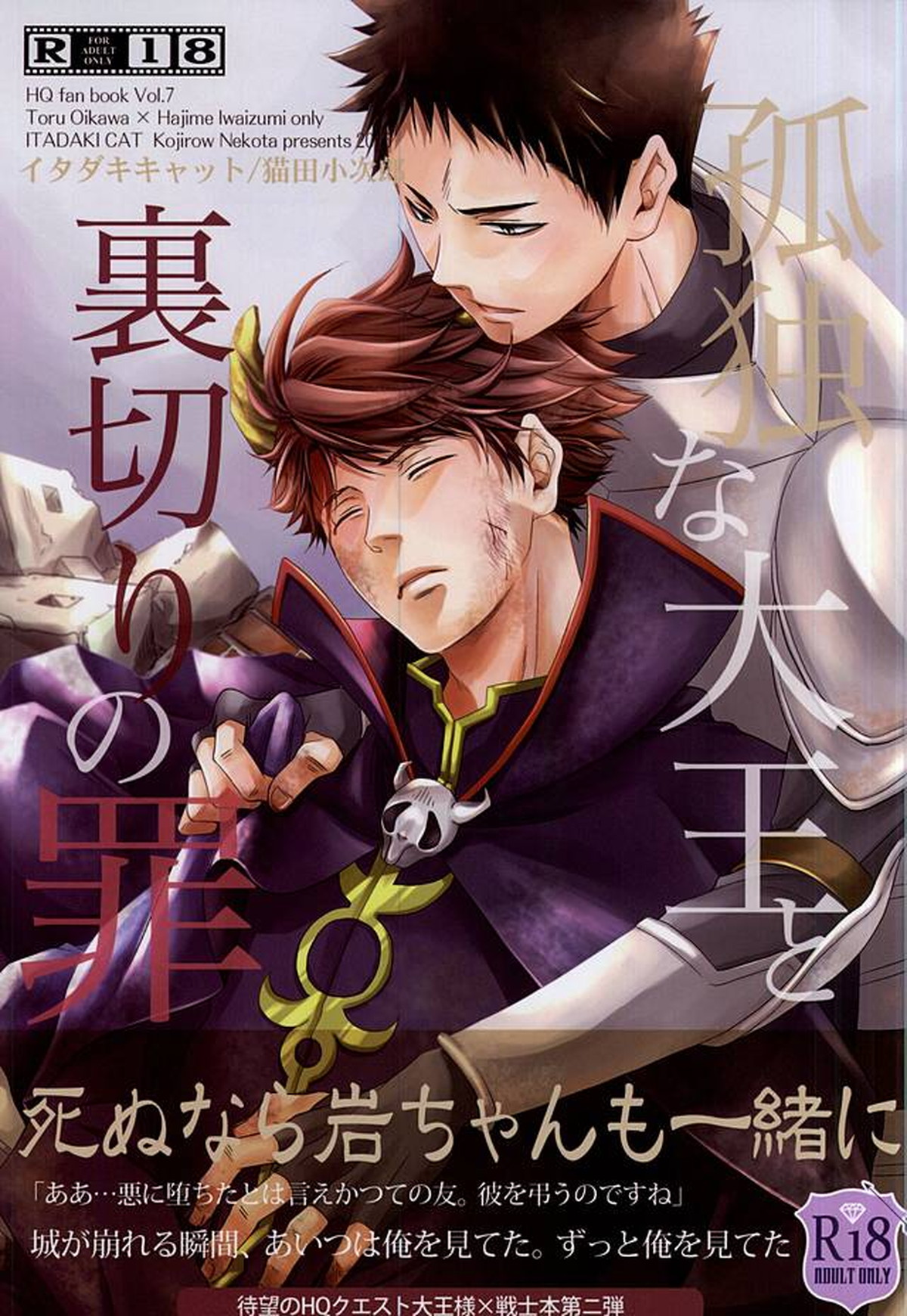 孤独な大王と裏切りの罪【ハイキュー!!/及岩】