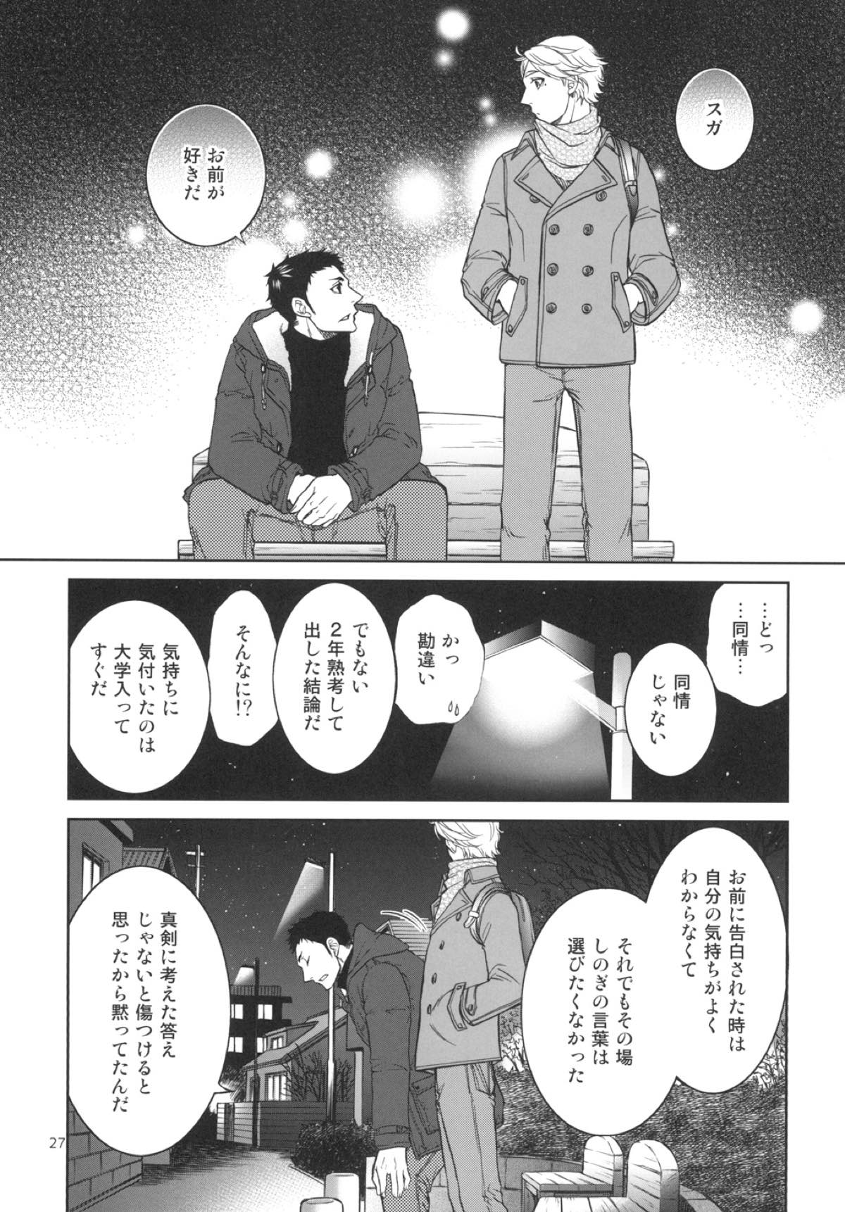 世界で一番短いIloveyou【ハイキュー!!/大菅】 page 24