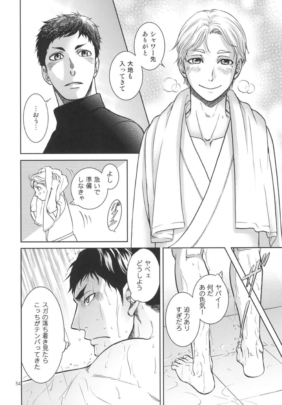 世界で一番短いIloveyou【ハイキュー!!/大菅】 page 31