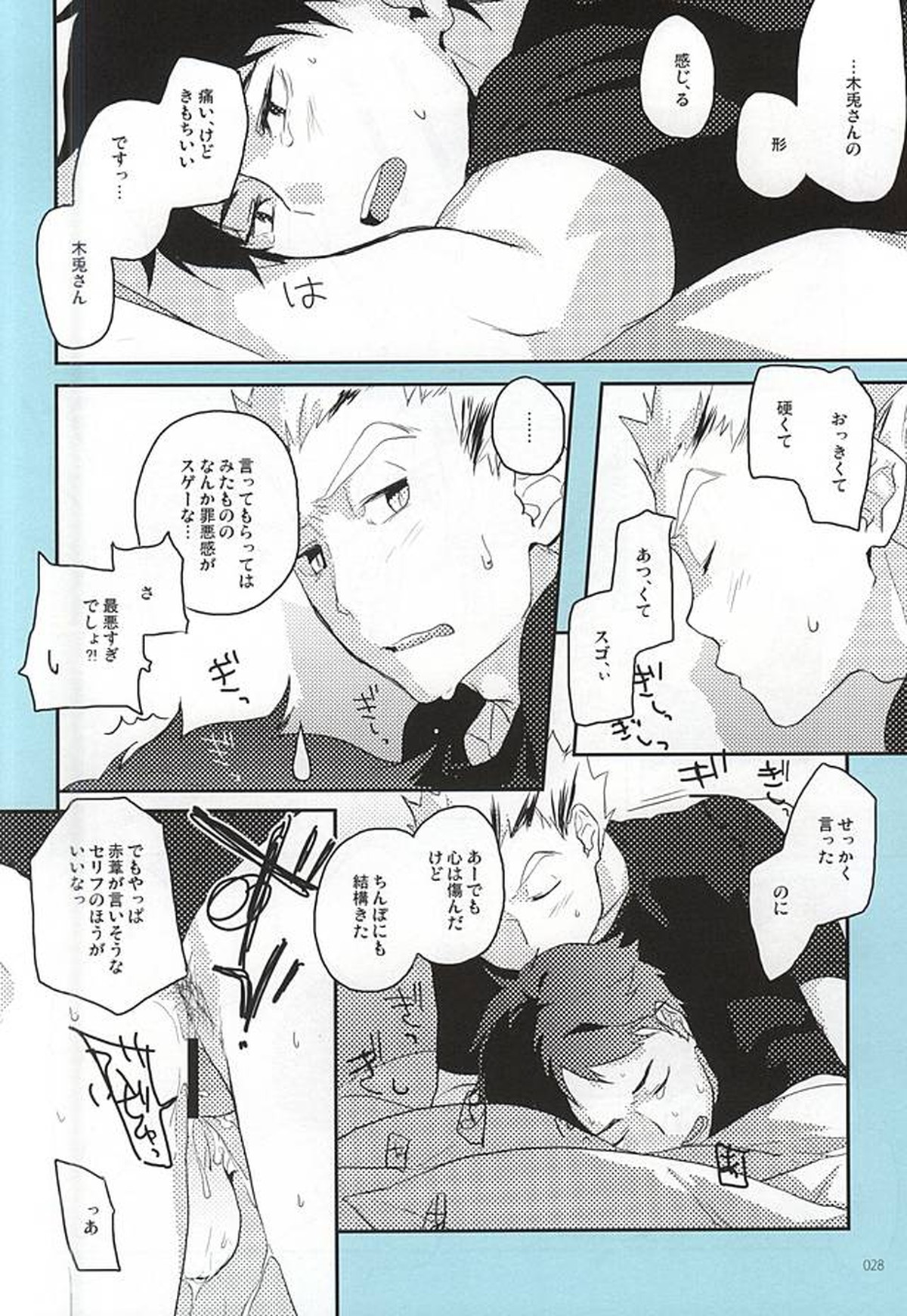 おねがい【ハイキュー!!/兎赤】 page 27