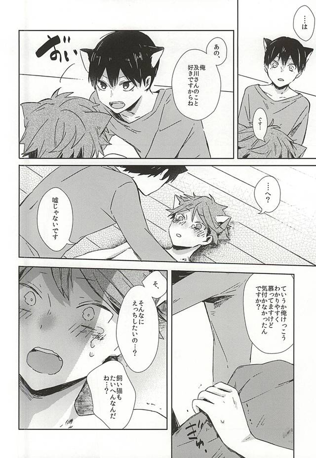 猫になった及川さん【ハイキュー!!/影及】 page 23