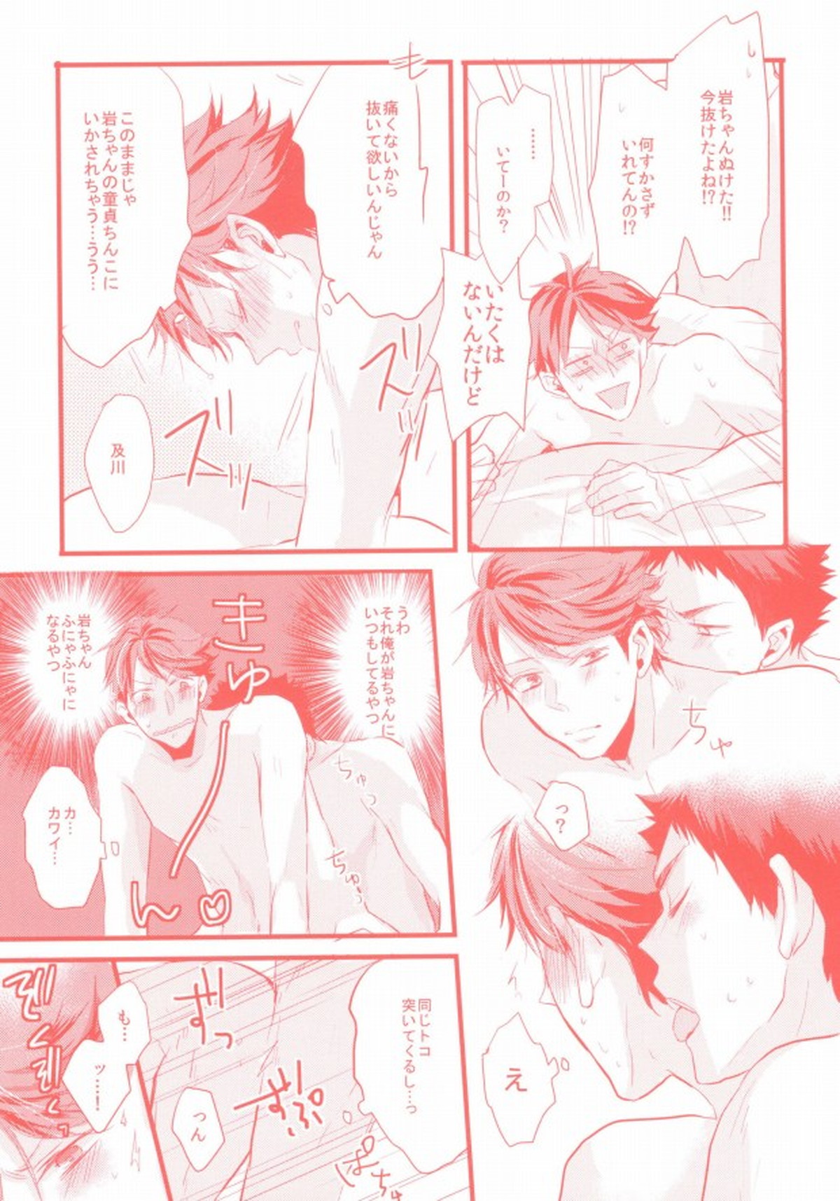 ガチリバ!!【ハイキュー!!/岩及】 page 16