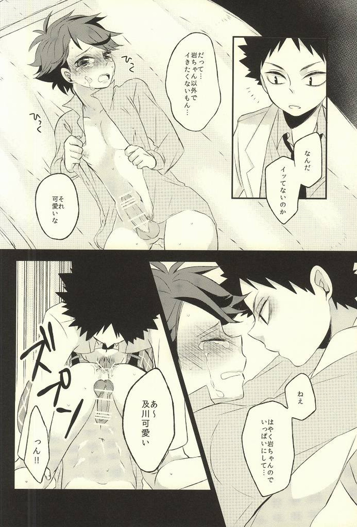 月曜放課後体育館倉庫で【ハイキュー!!/岩及】 page 15