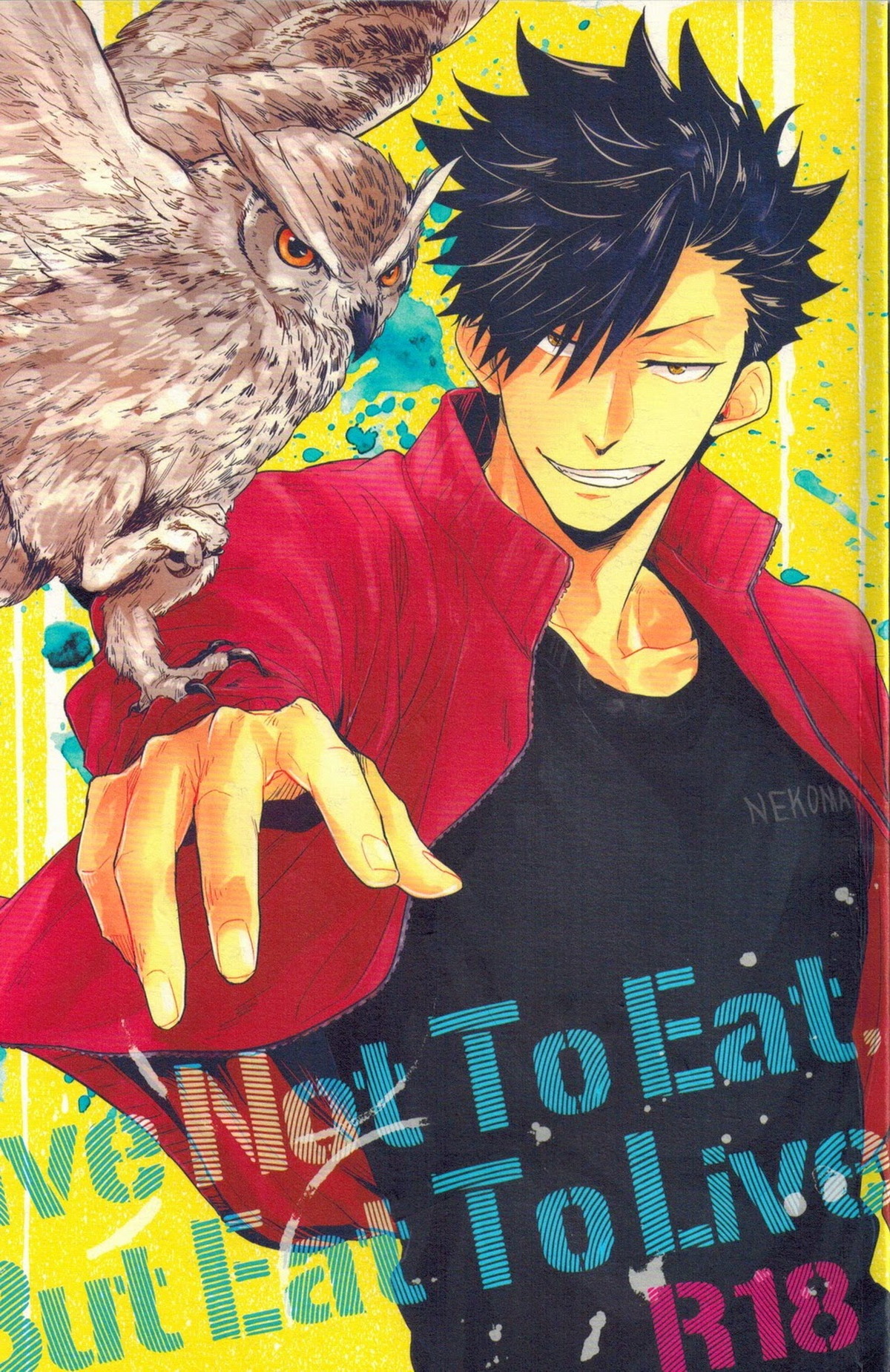 Live Not To Eat, But Eat To Live!【ハイキュー!!/兎クロ】