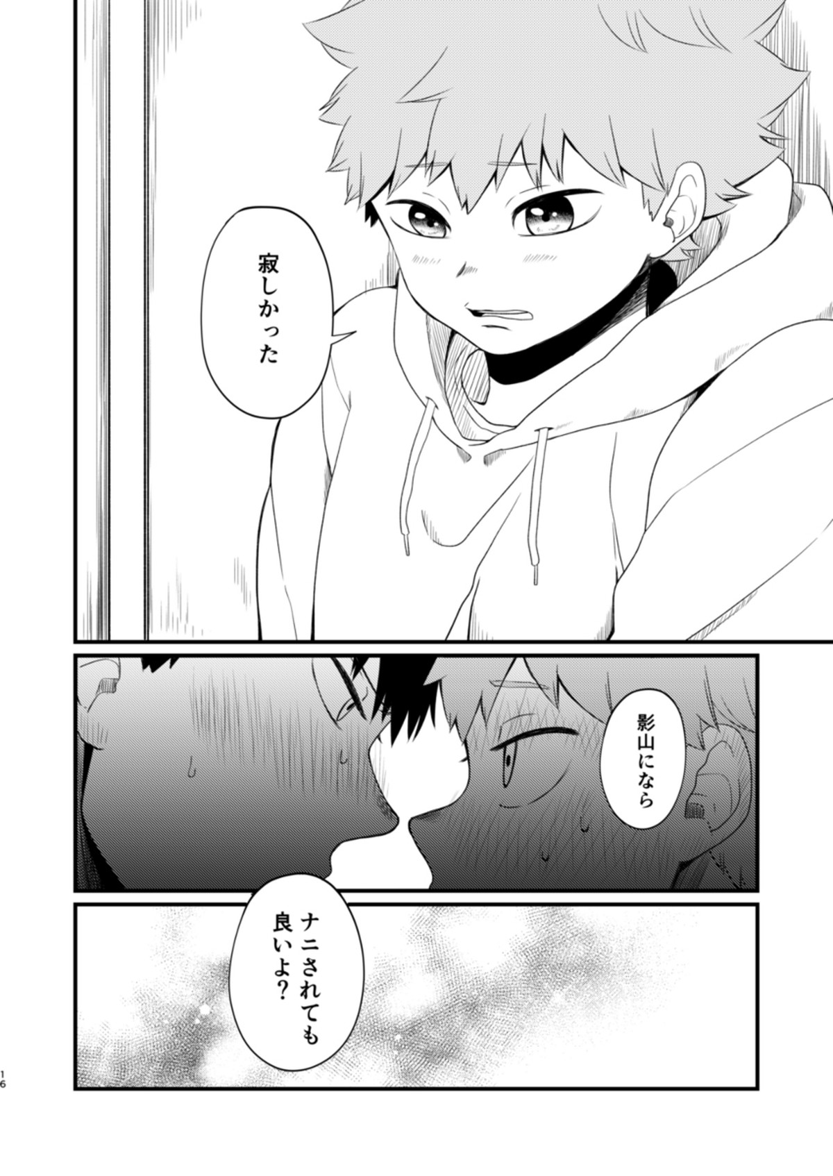 其の心其れ知らず【ハイキュー!!/影日】 page 16