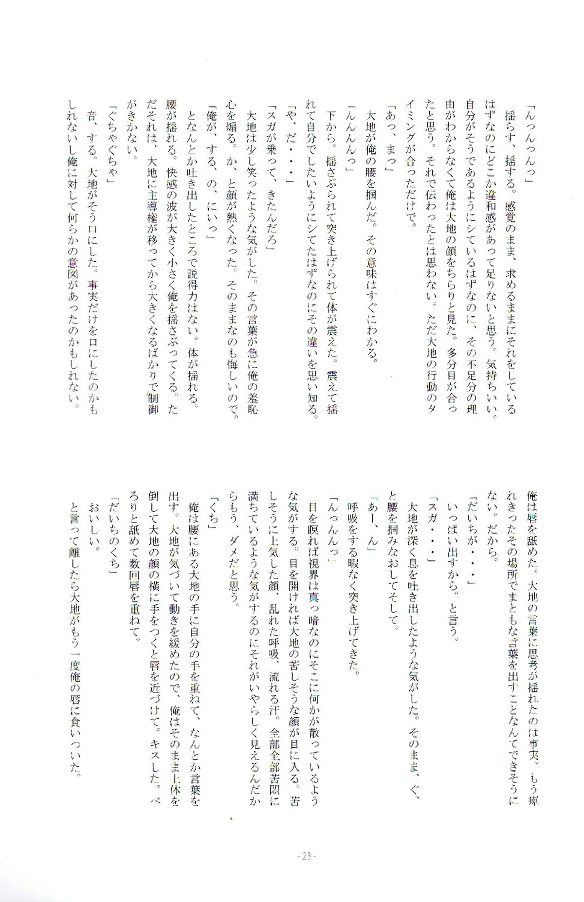 Y.C.T【ハイキュー!!/大菅】 page 21