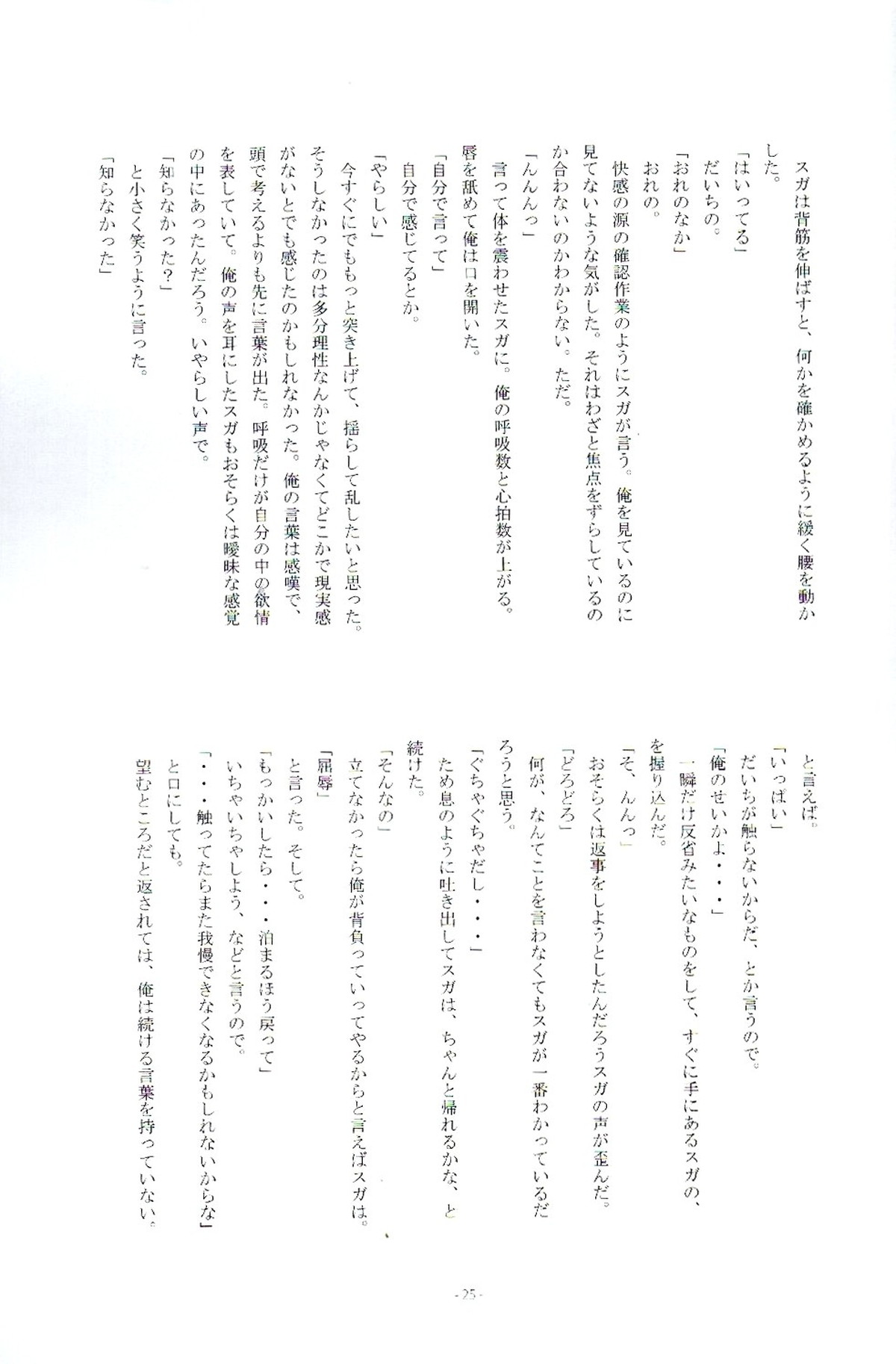 Y.C.T【ハイキュー!!/大菅】 page 23