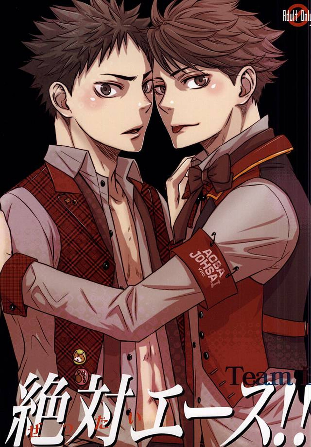 Recommended BL manga "絶対エース!! TeamB【ハイキュー!!/及岩】" cover image