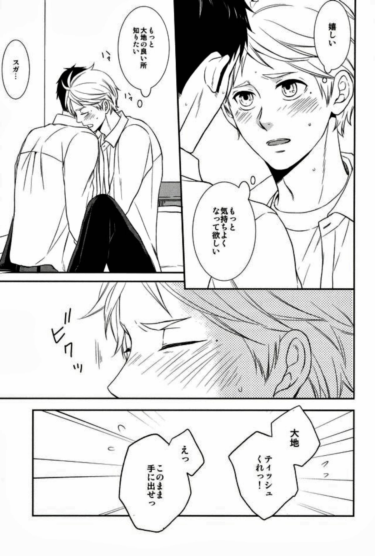 只今、勉強中【ハイキュー!!/大菅】 page 22
