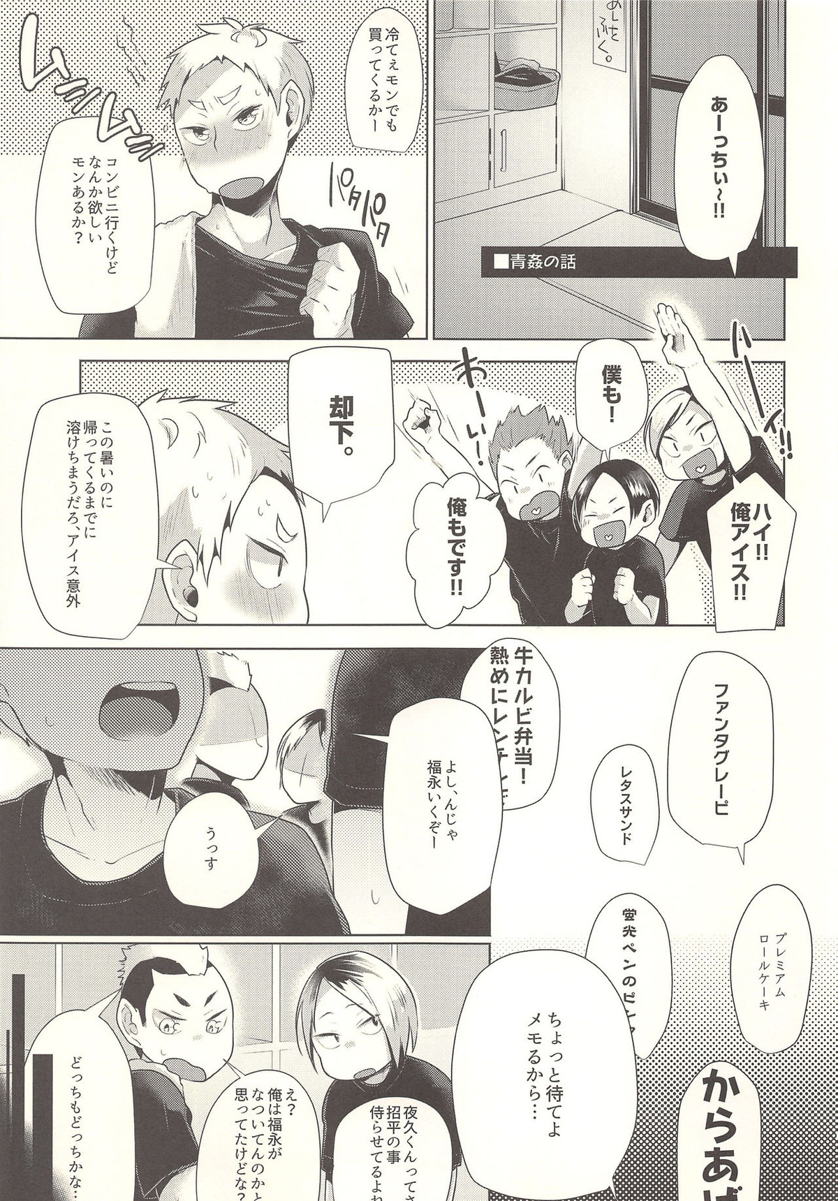 セクシャル．アネクドート【ハイキュー!!/夜福】 page 20