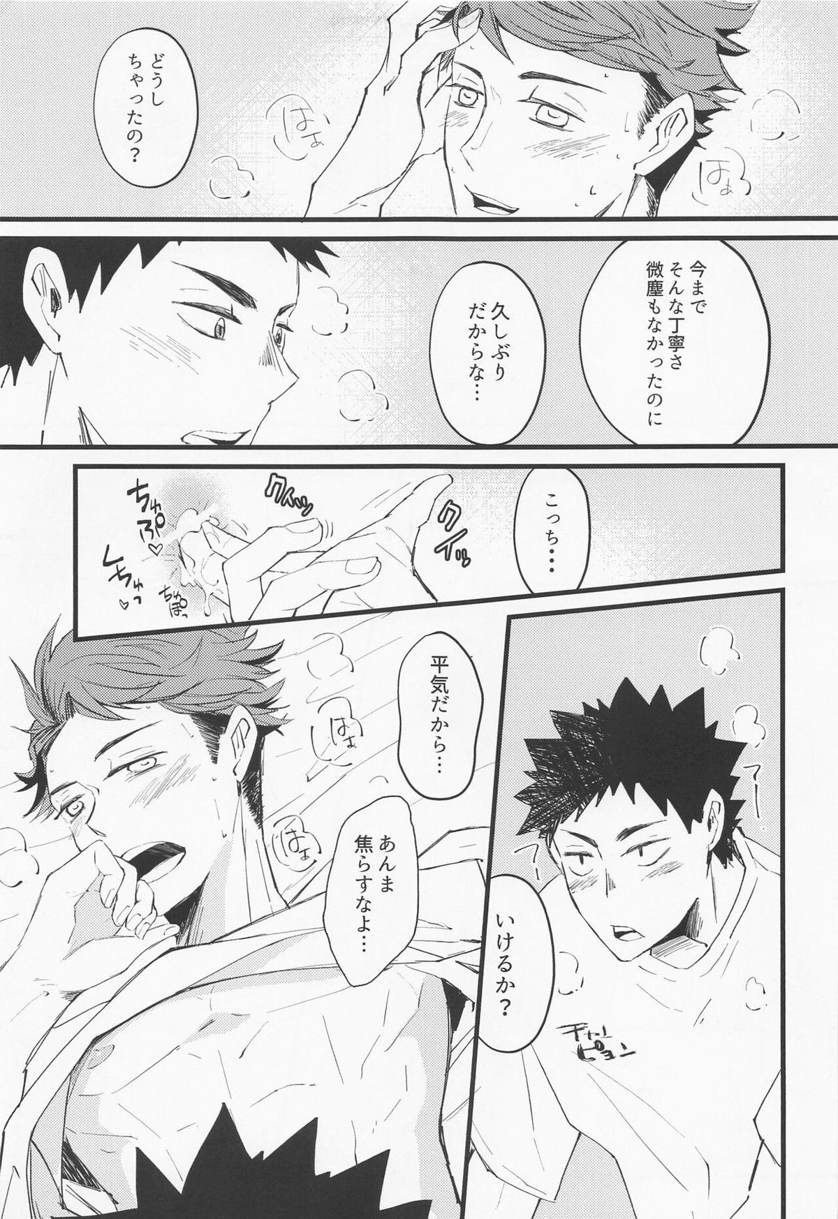 18059 イチハチゼロゴーキュー【ハイキュー!!/岩及】 page 14