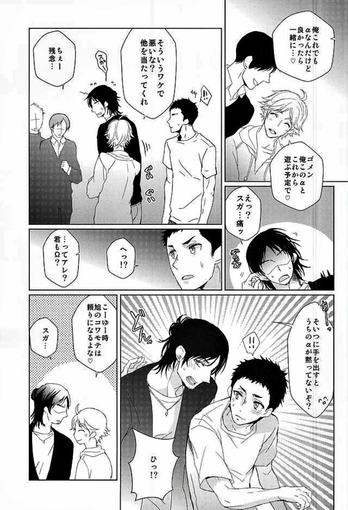 LOVE BONDAGE【ハイキュー!!/黒大】 page 13