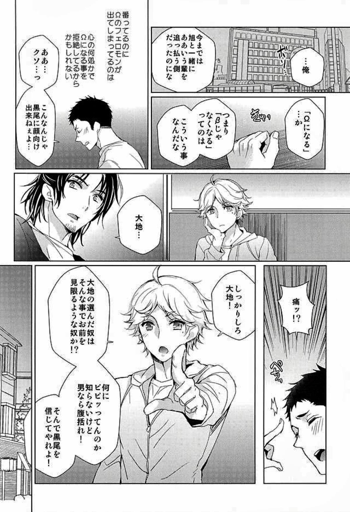 LOVE BONDAGE【ハイキュー!!/黒大】 page 14