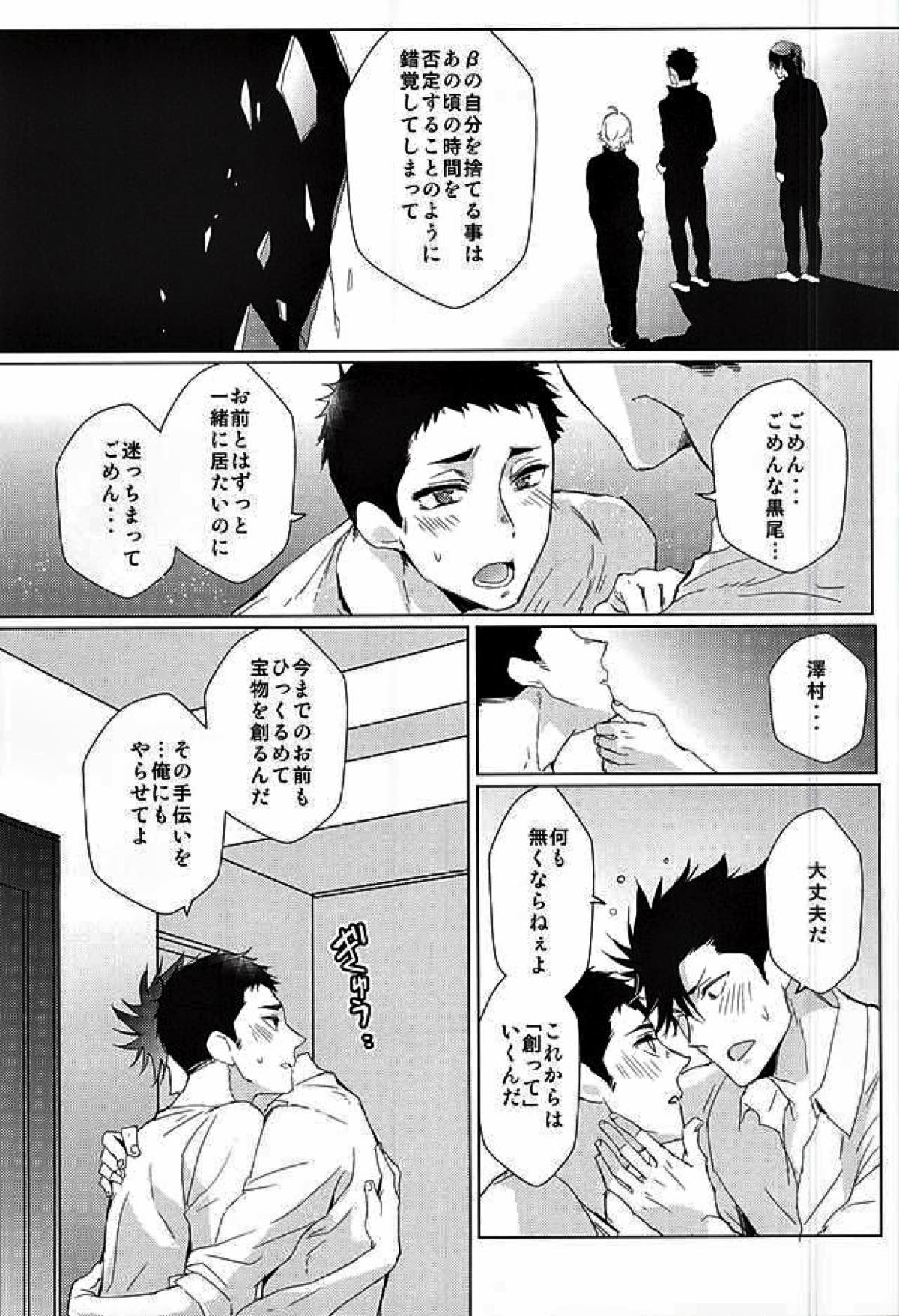 LOVE BONDAGE【ハイキュー!!/黒大】 page 19
