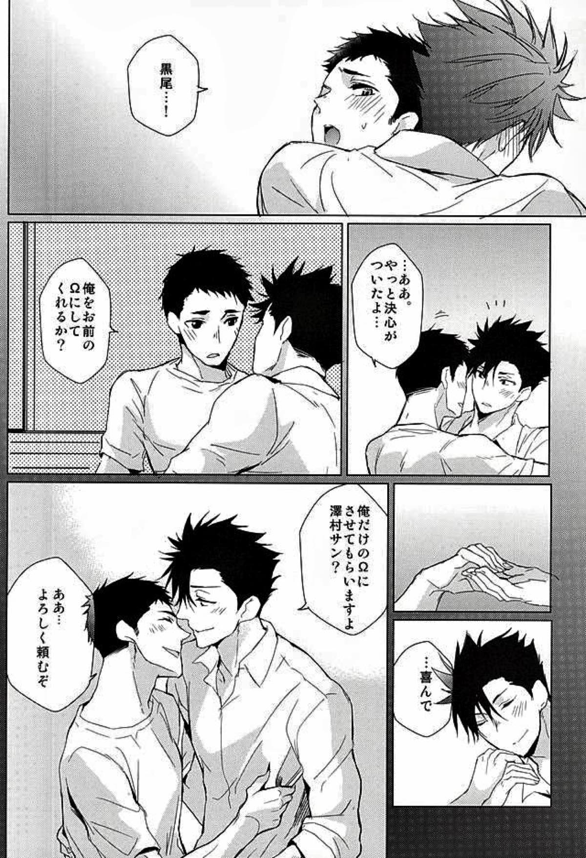 LOVE BONDAGE【ハイキュー!!/黒大】 page 20