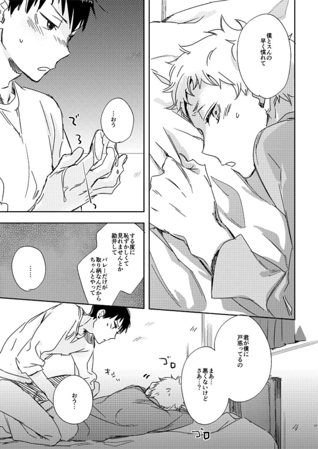 恋する凡人【ハイキュー!!/影月】 page 25