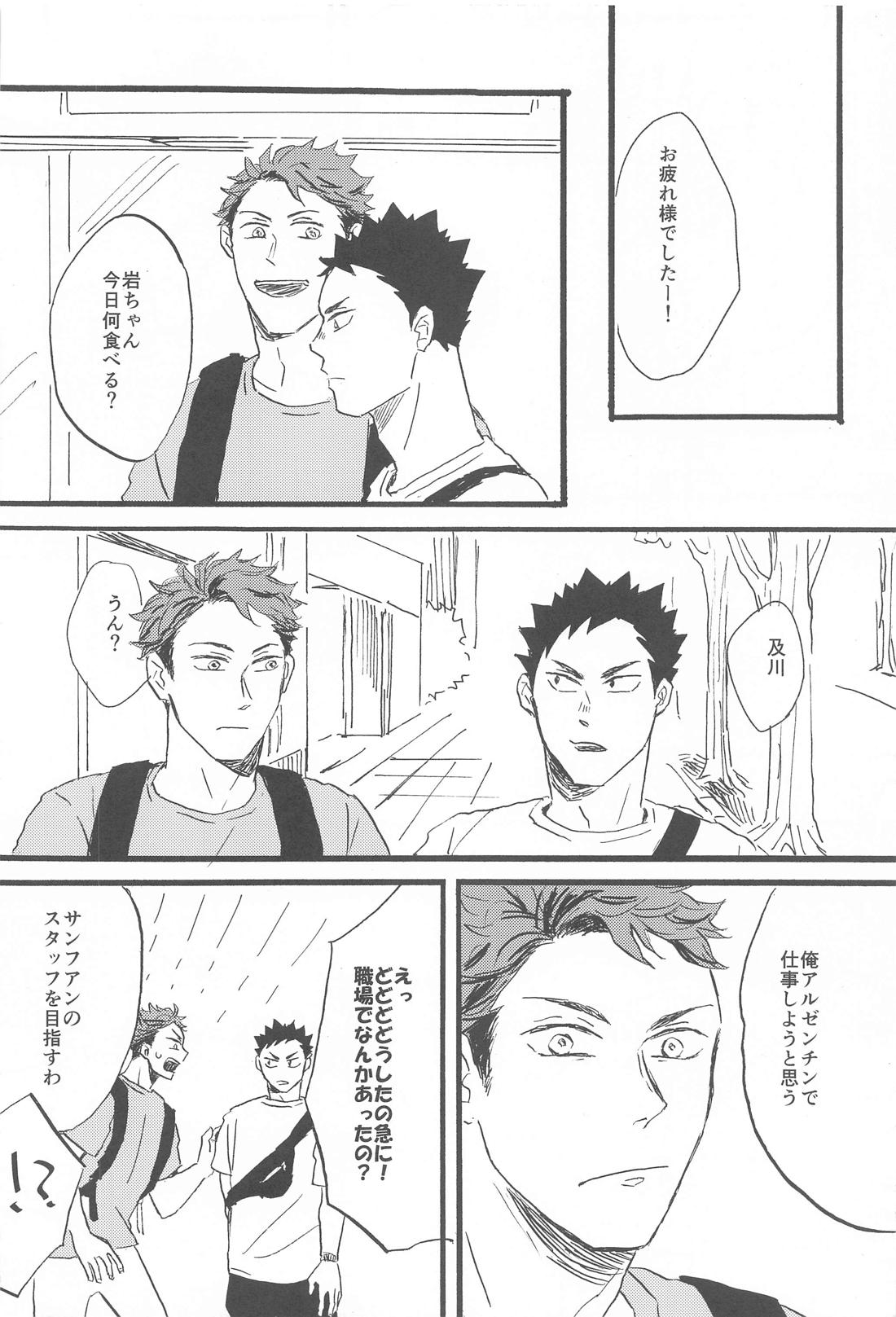 そこに行くから【ハイキュー!!/岩及】 page 18