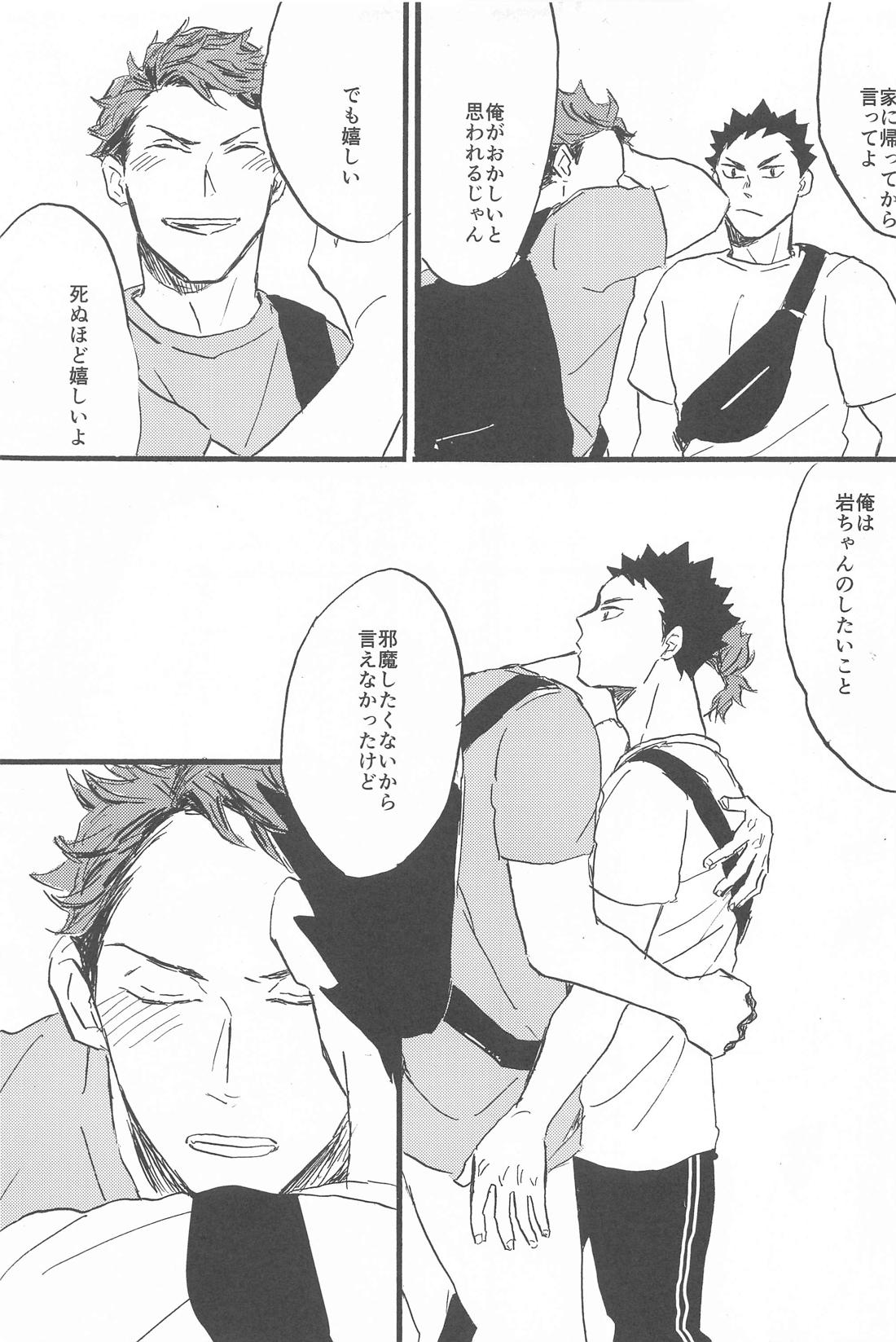 そこに行くから【ハイキュー!!/岩及】 page 21