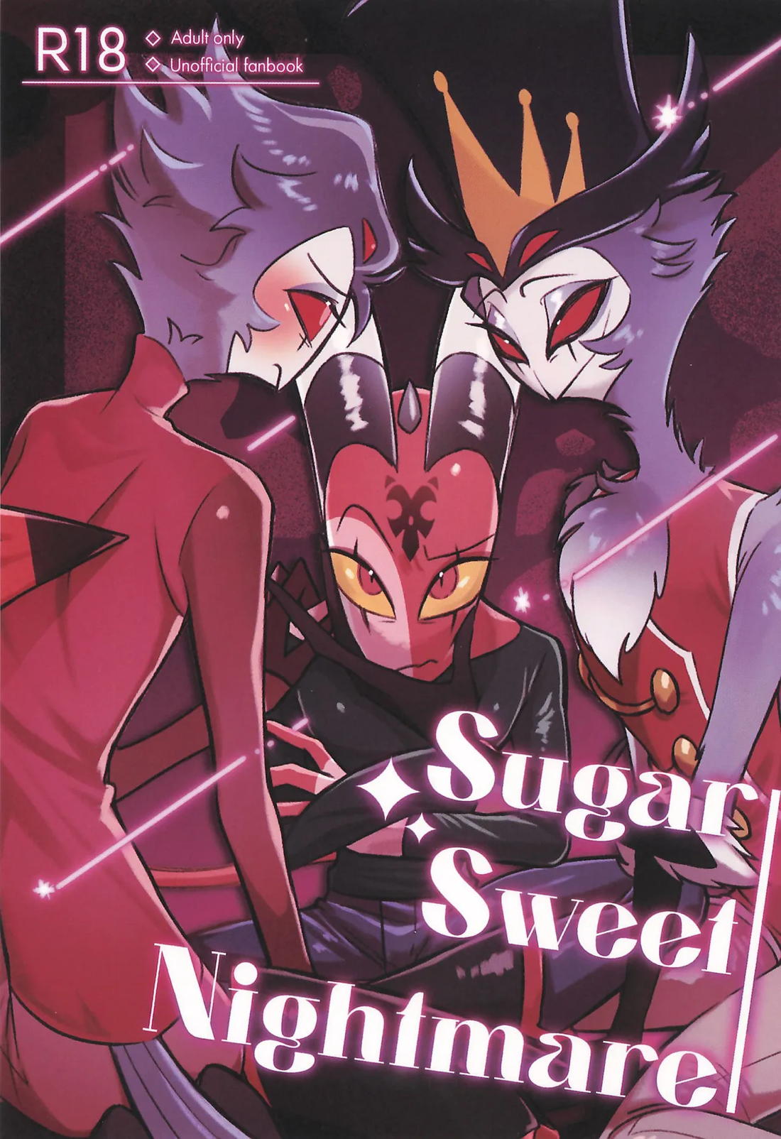 Recommended BL manga "Sugar Sweet Nightmare【ヘルヴァボス/Blitzo×Stolas】" cover image