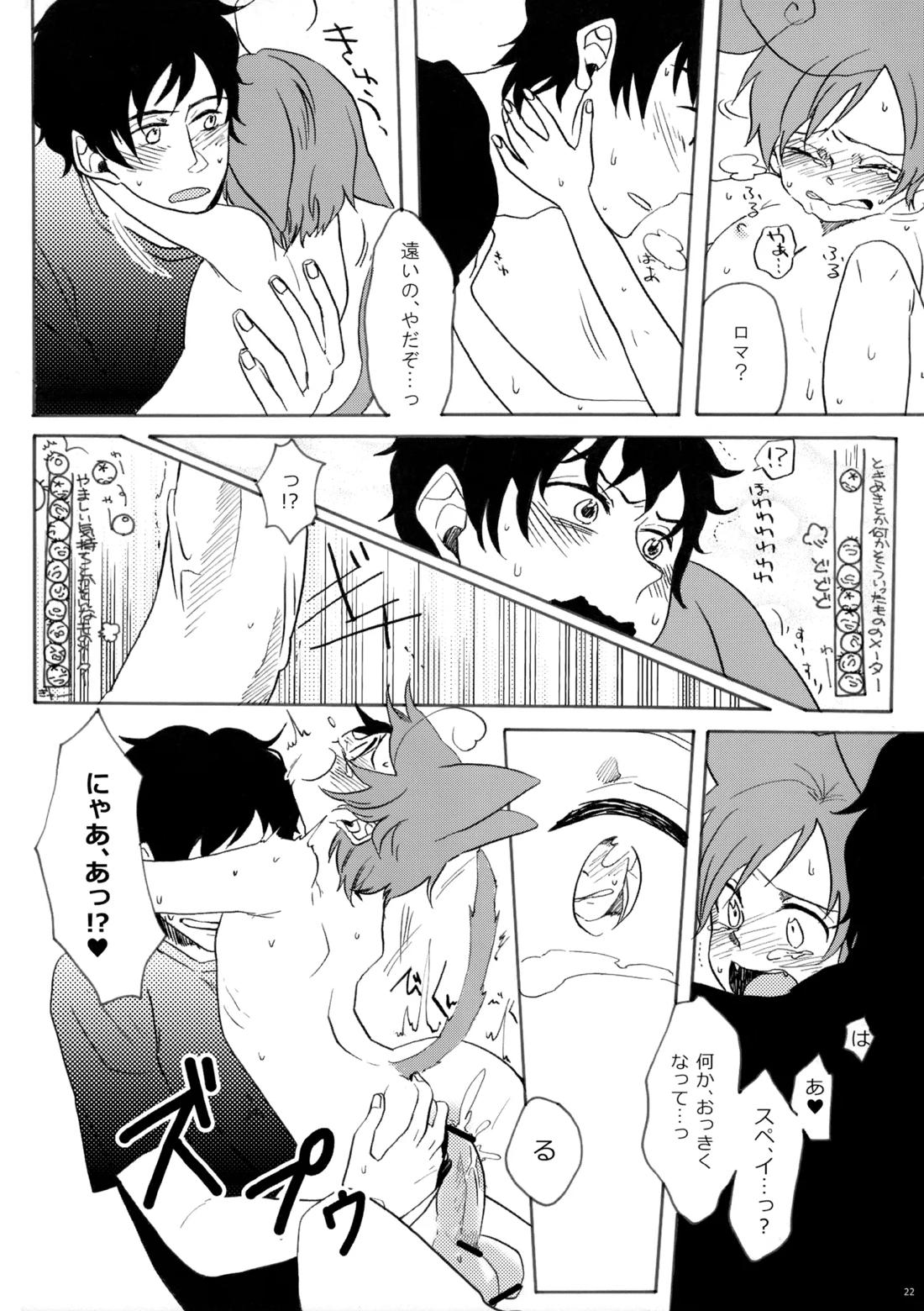 こねこといっしょ【ヘタリア/西ロマ】 page 20