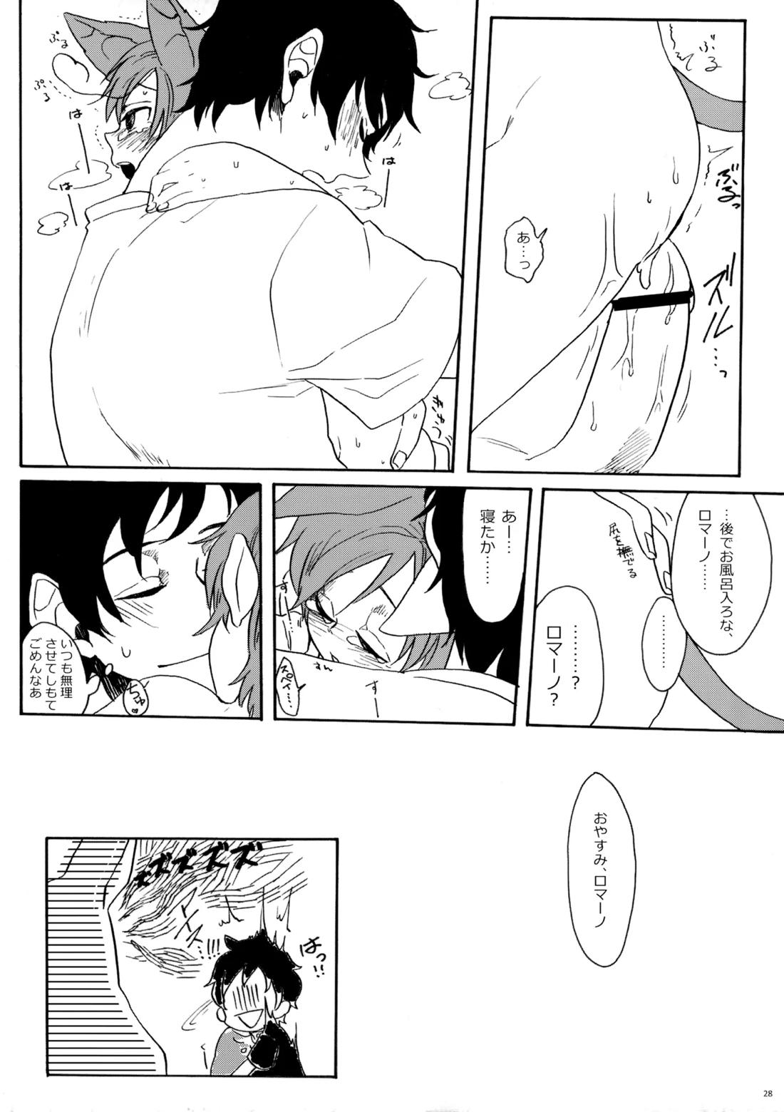 こねこといっしょ【ヘタリア/西ロマ】 page 26
