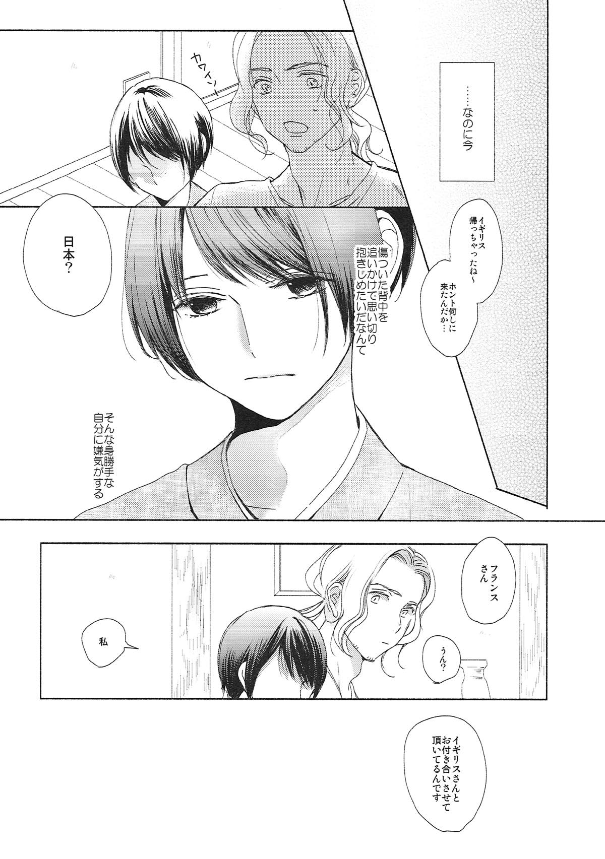 EGOIST.【ヘタリア/朝菊】 page 21